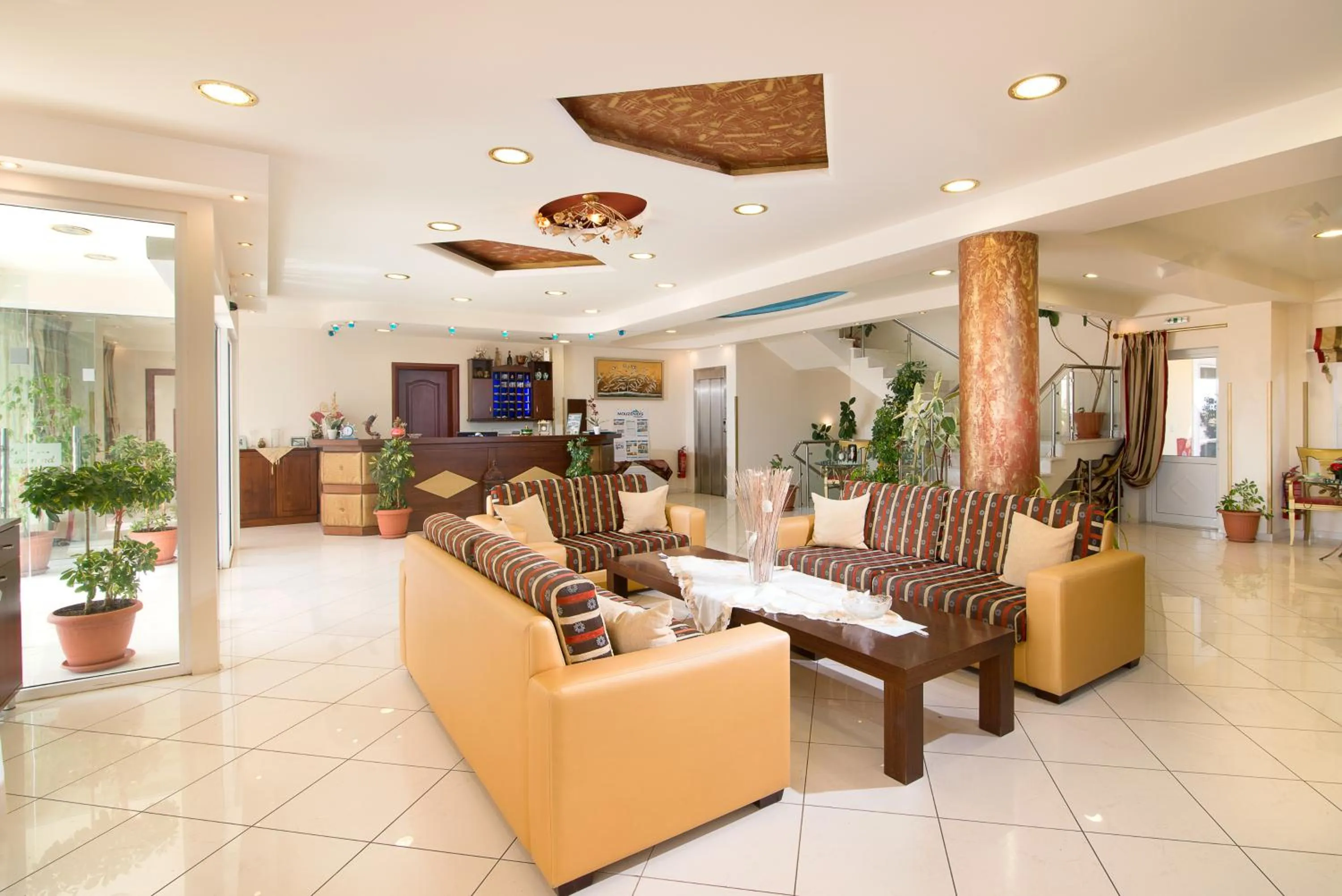 Lobby or reception in Hotel Diamond