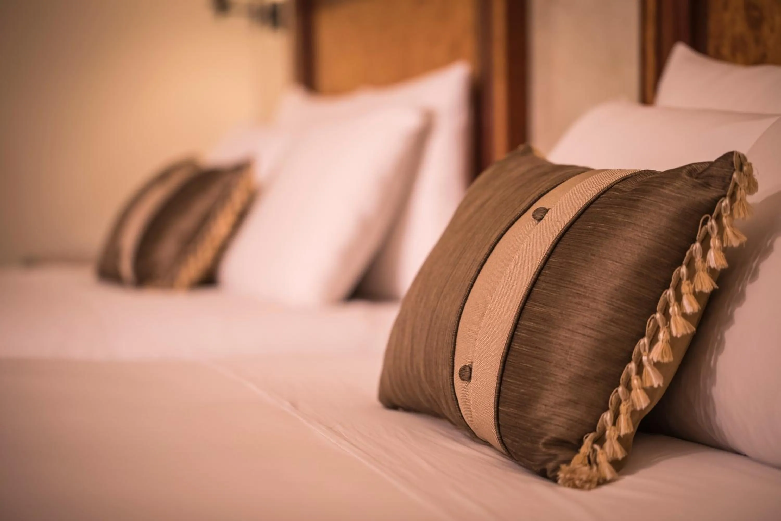 Bed in Aranwa Cusco Boutique Hotel