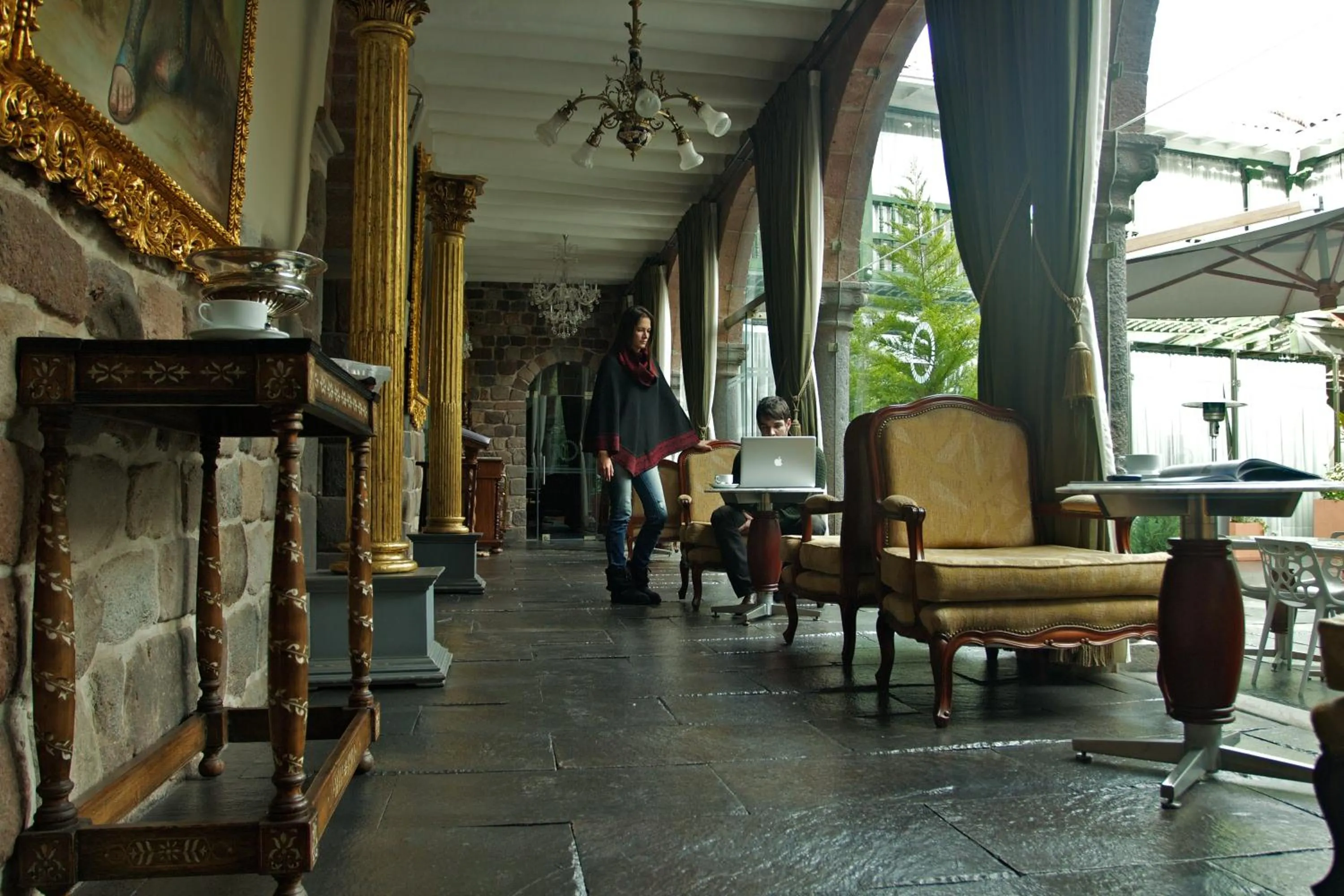 Bird's eye view in Aranwa Cusco Boutique Hotel