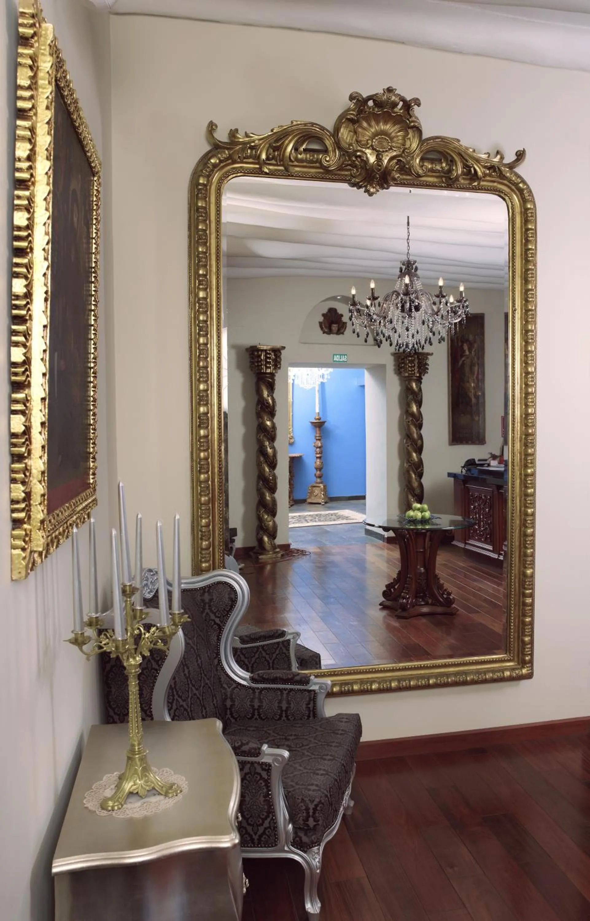 Decorative detail in Aranwa Cusco Boutique Hotel