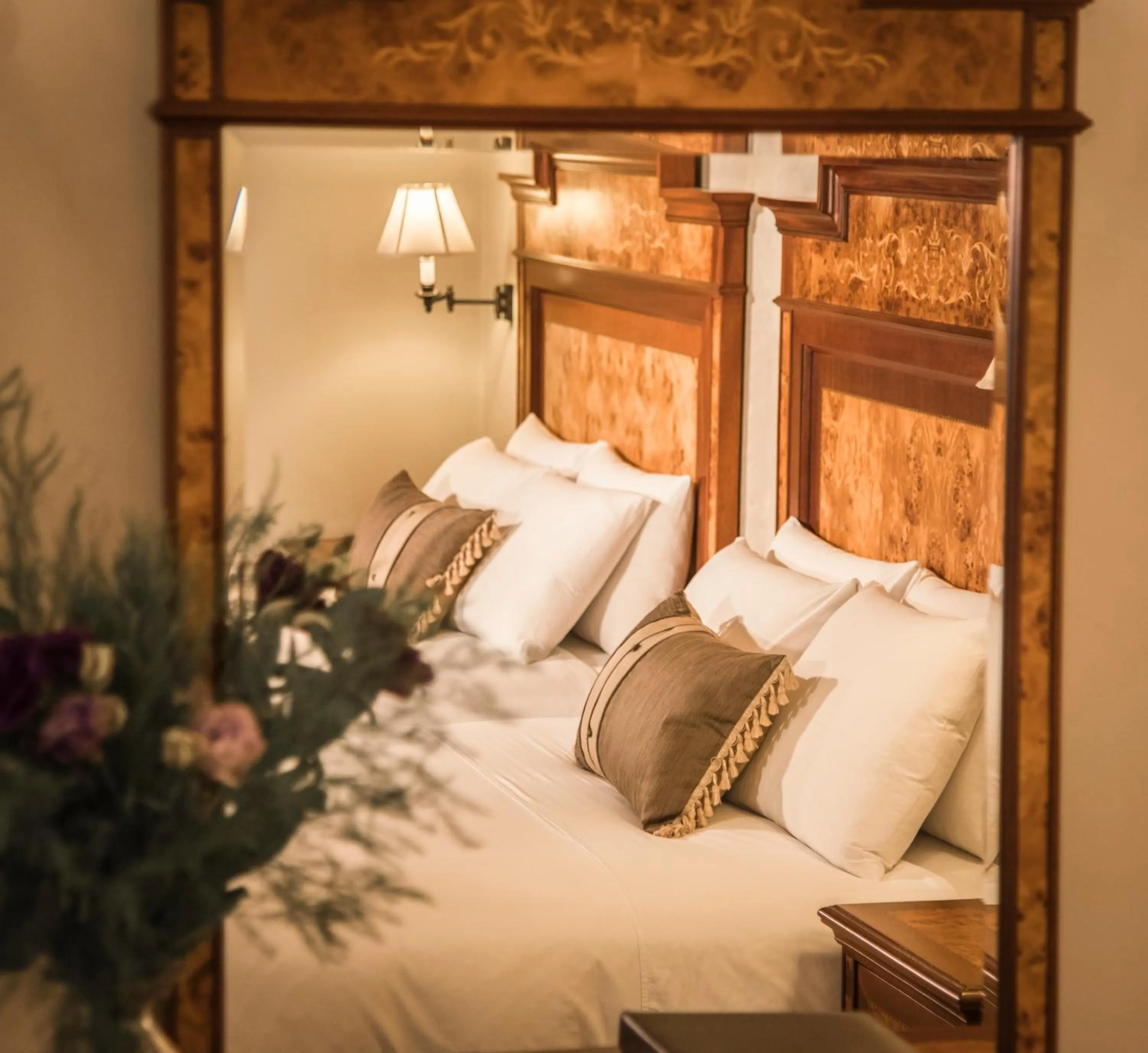 Bed in Aranwa Cusco Boutique Hotel