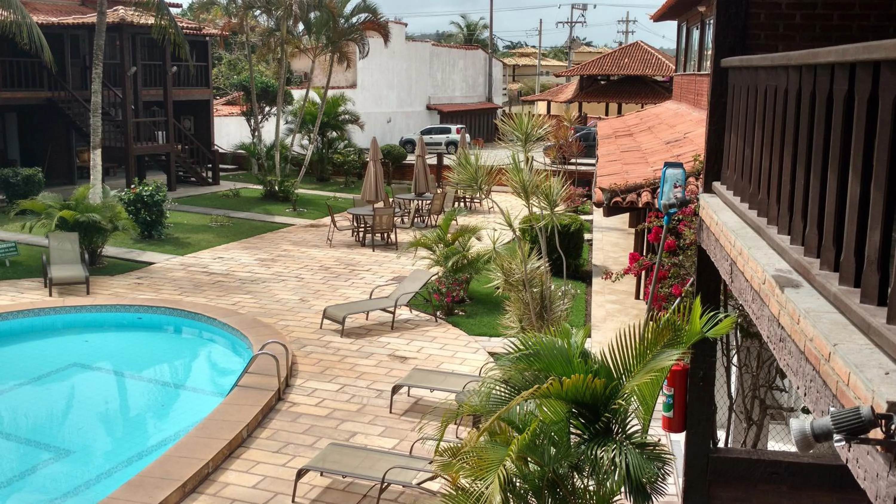 Patio in Flat - Geribá Apart Hotel