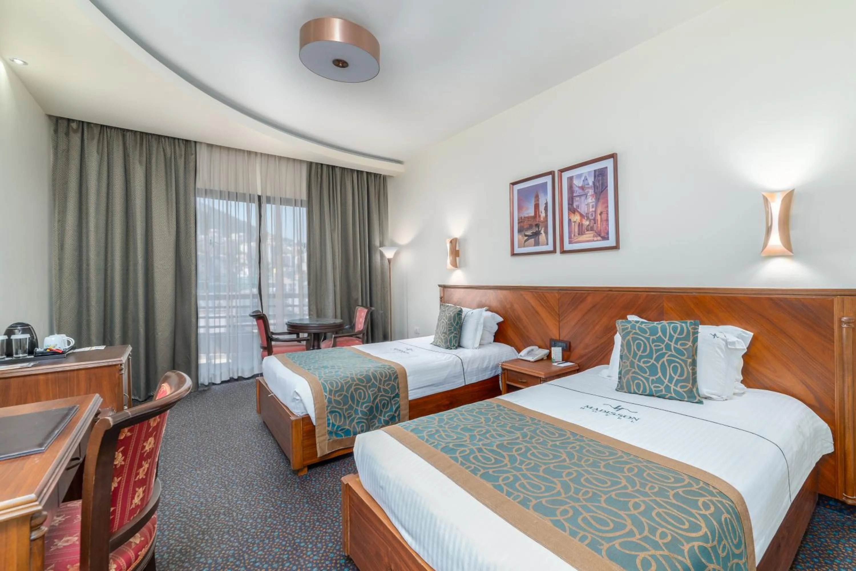 Bed in Madisson Hotel