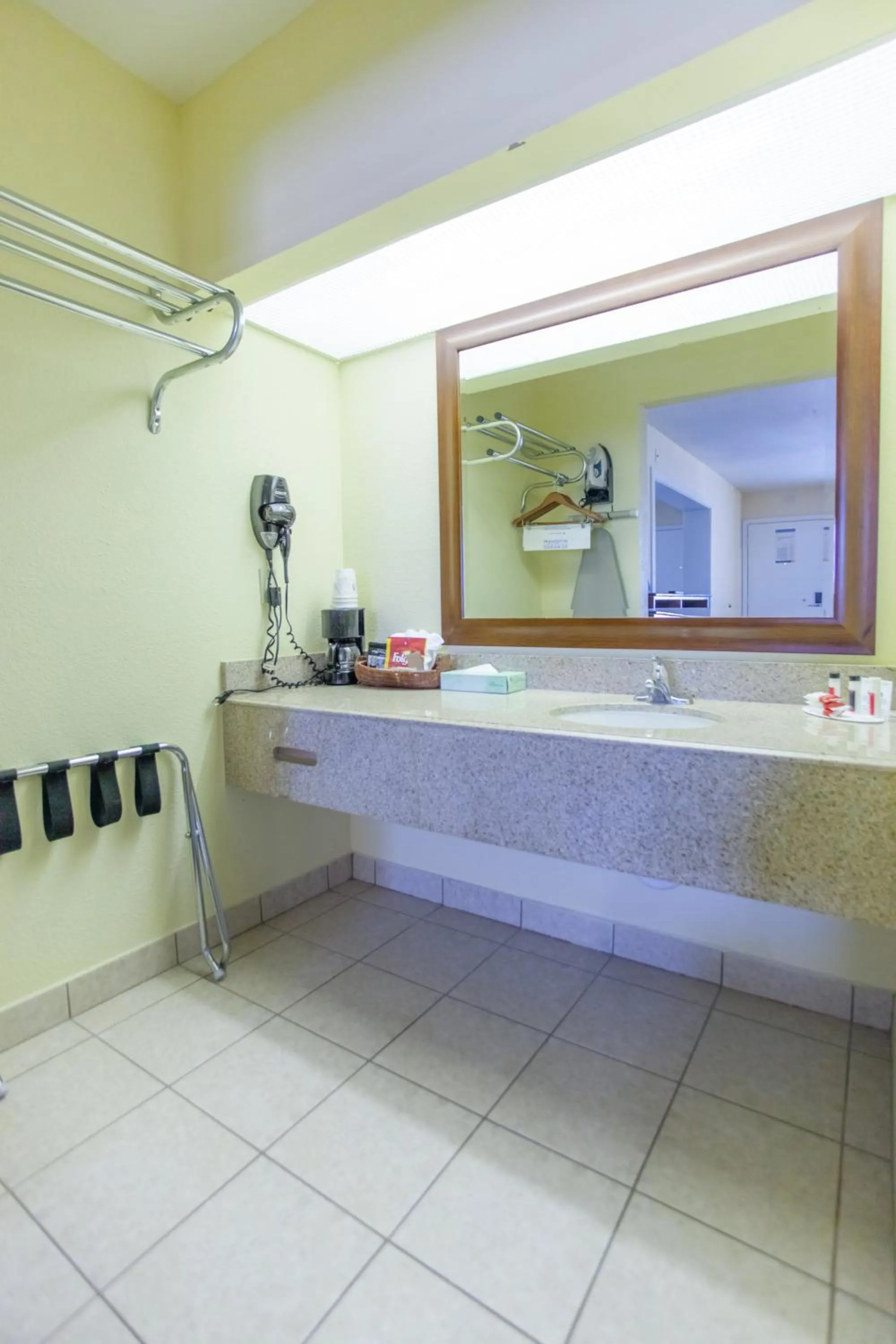 Bathroom in Days Inn by Wyndham Shenandoah