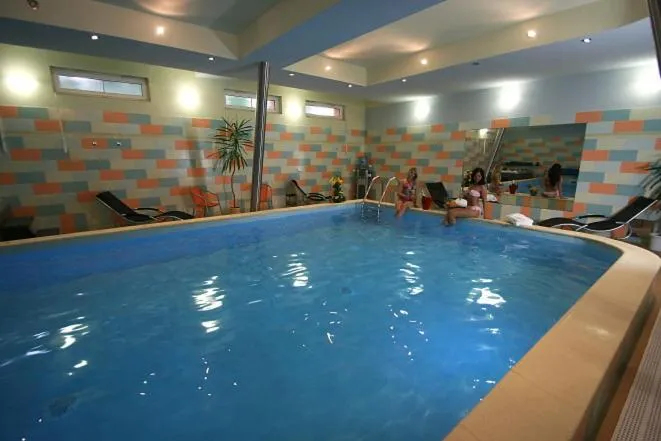 Swimming pool in Castle Residence Praha