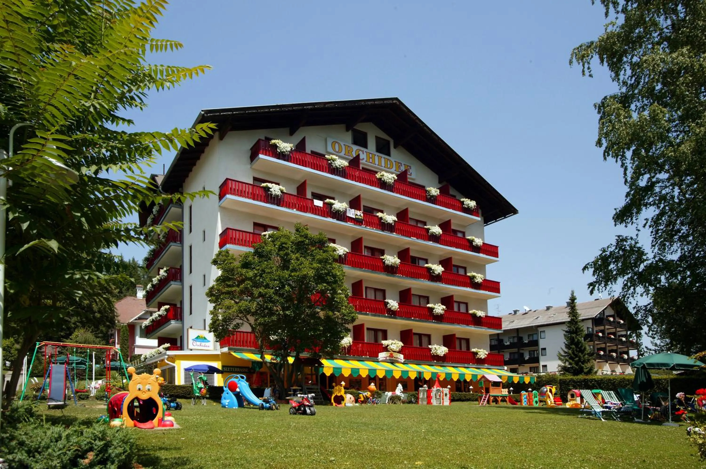 Property building in Strandhotel Orchidee