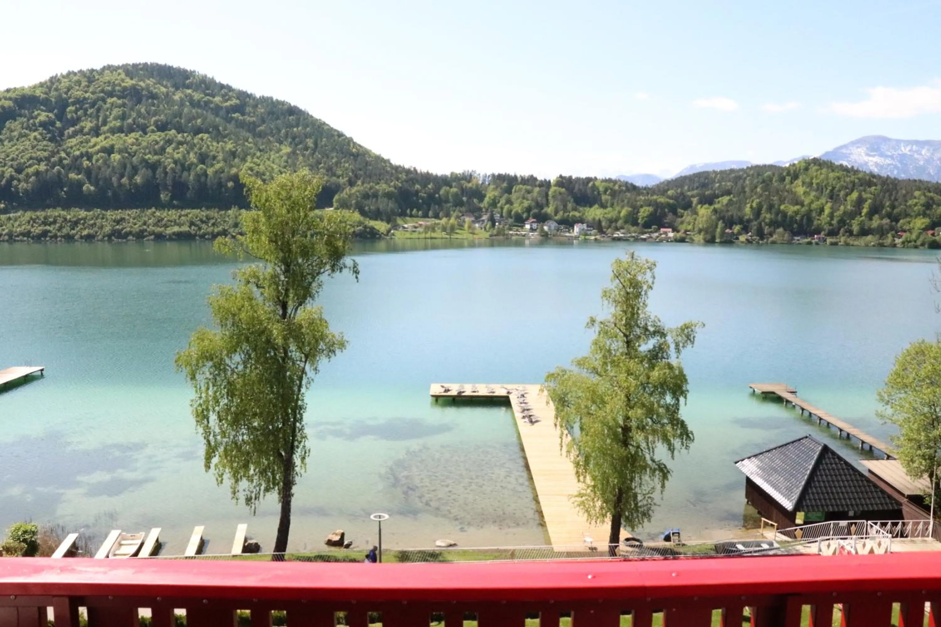 Balcony/Terrace in Strandhotel Orchidee