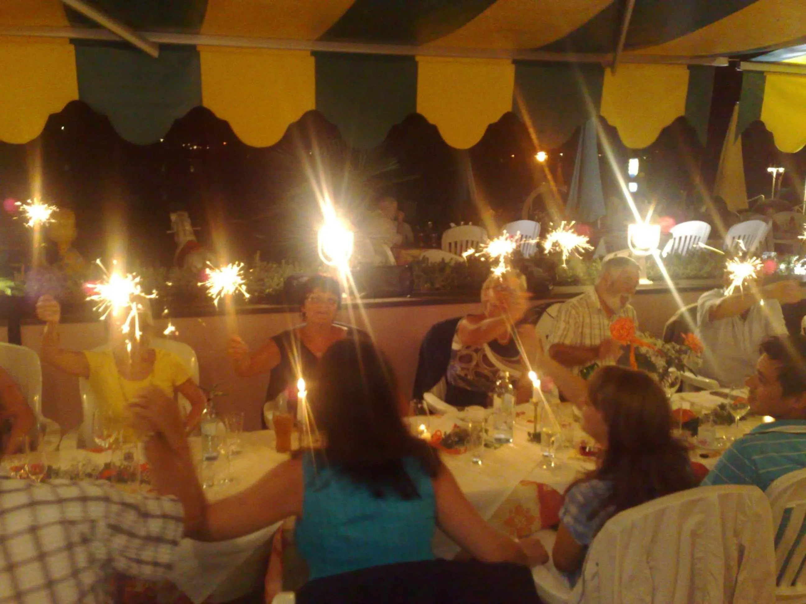 Balcony/Terrace in Strandhotel Orchidee