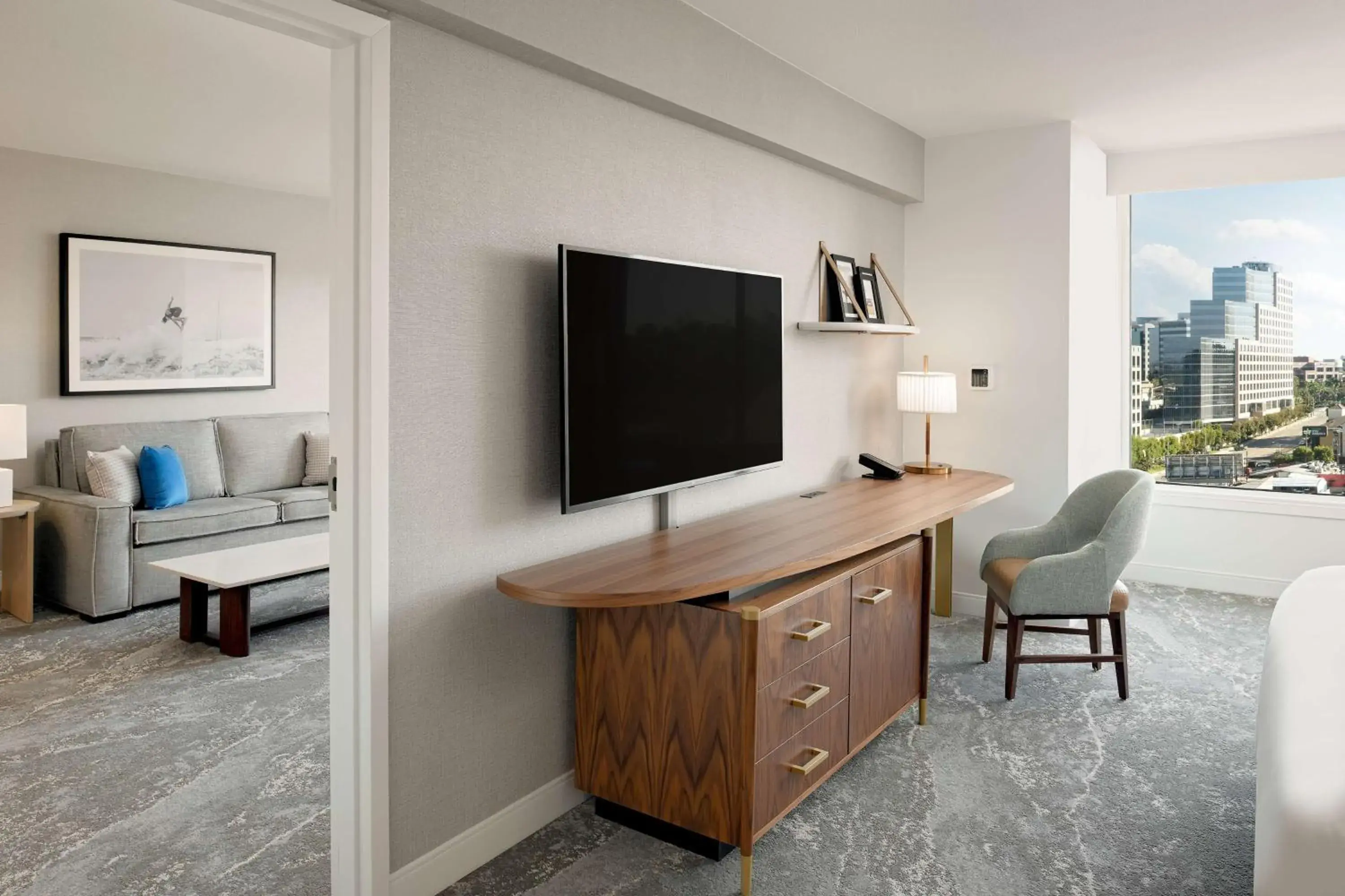 One-Bedroom King Suite in Hilton Los Angeles-Culver City, CA One-Bedroom King Suite in Hilton Los Angeles-Culver City, CA