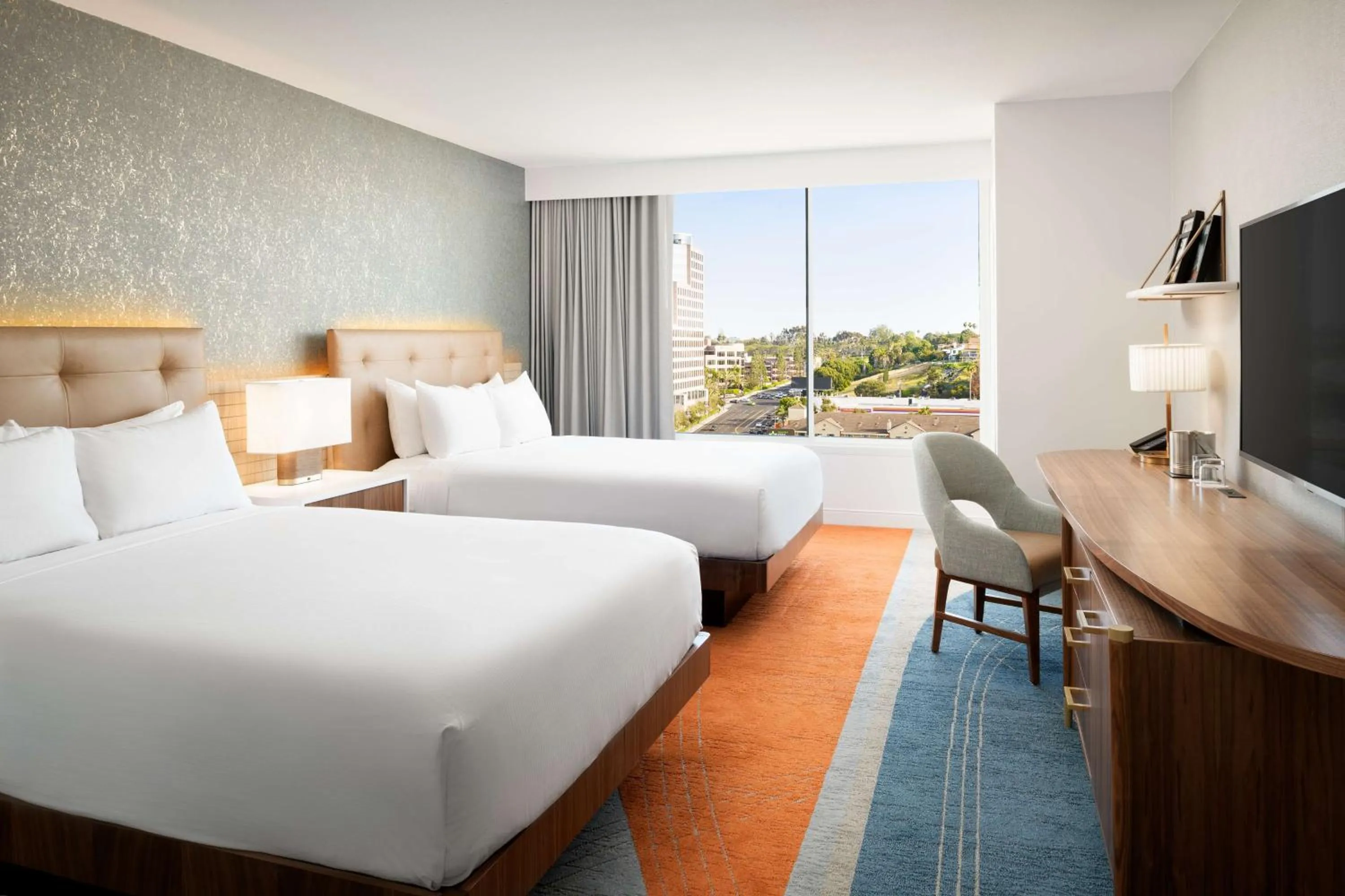 Bedroom, Bed in Hilton Los Angeles-Culver City, CA