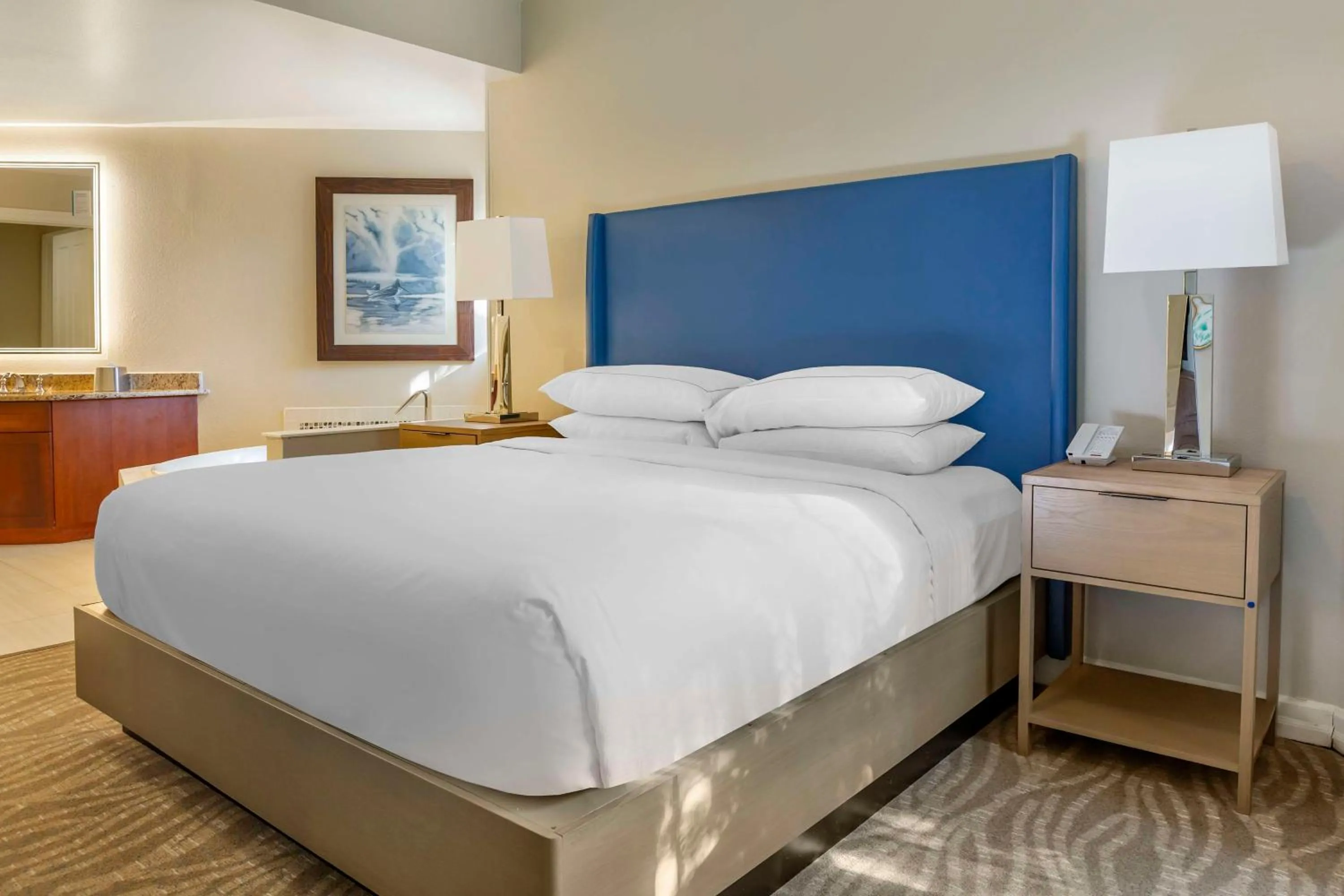 Bed in Hilton Grand Vacations Club SeaWorld Orlando