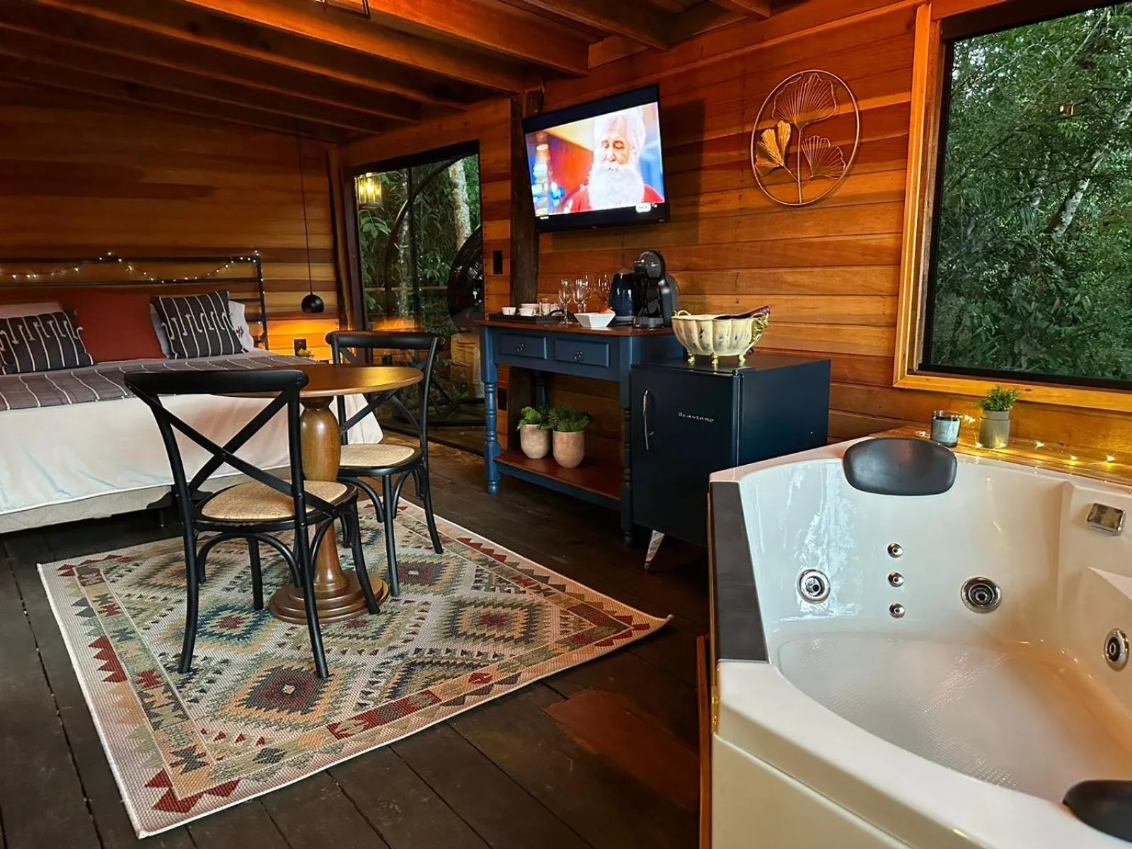 Hot Tub in Pousada Santa Thereza