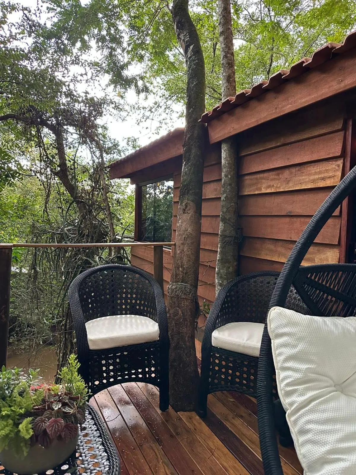 Patio in Pousada Santa Thereza