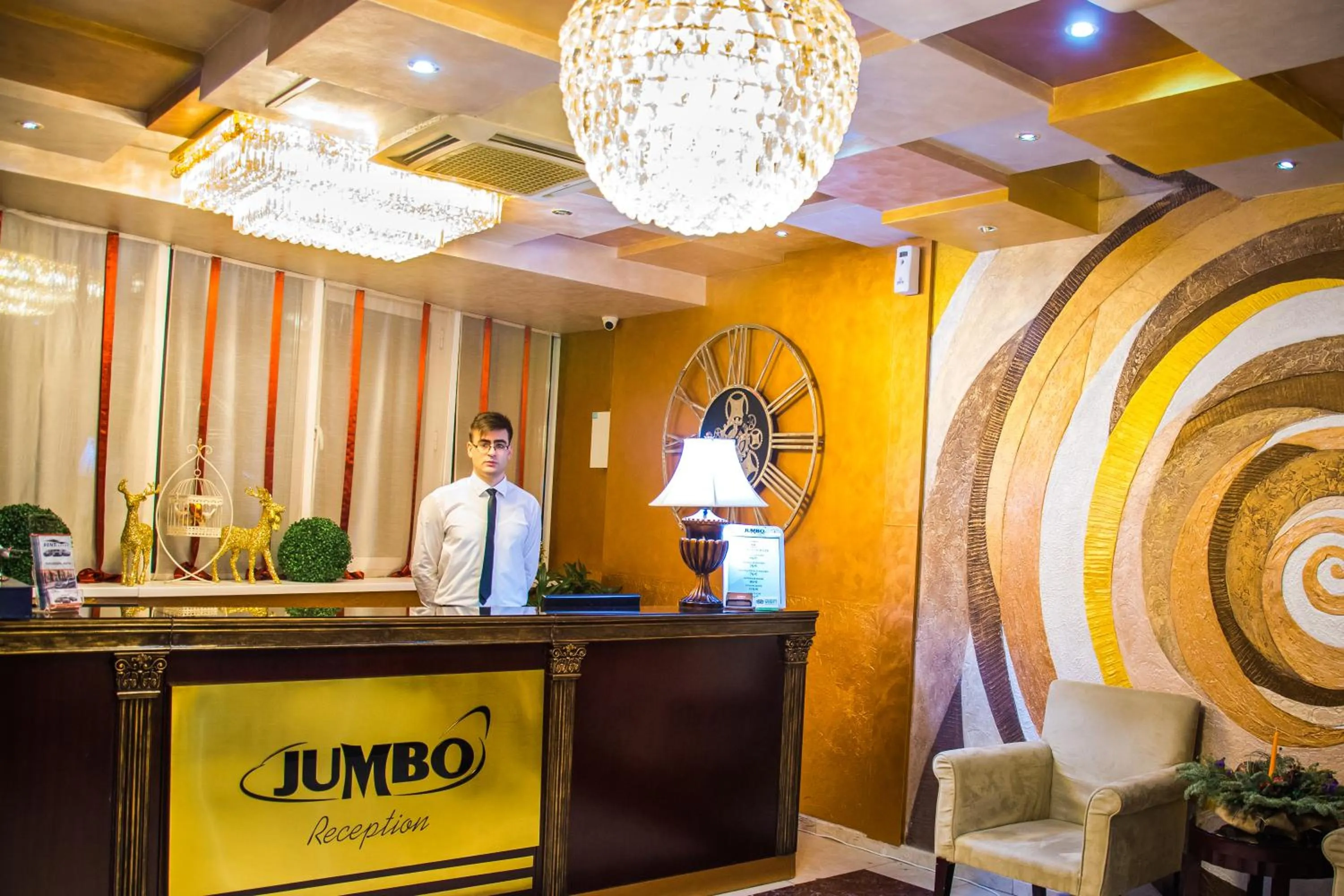 Staff in Jumbo Hotel