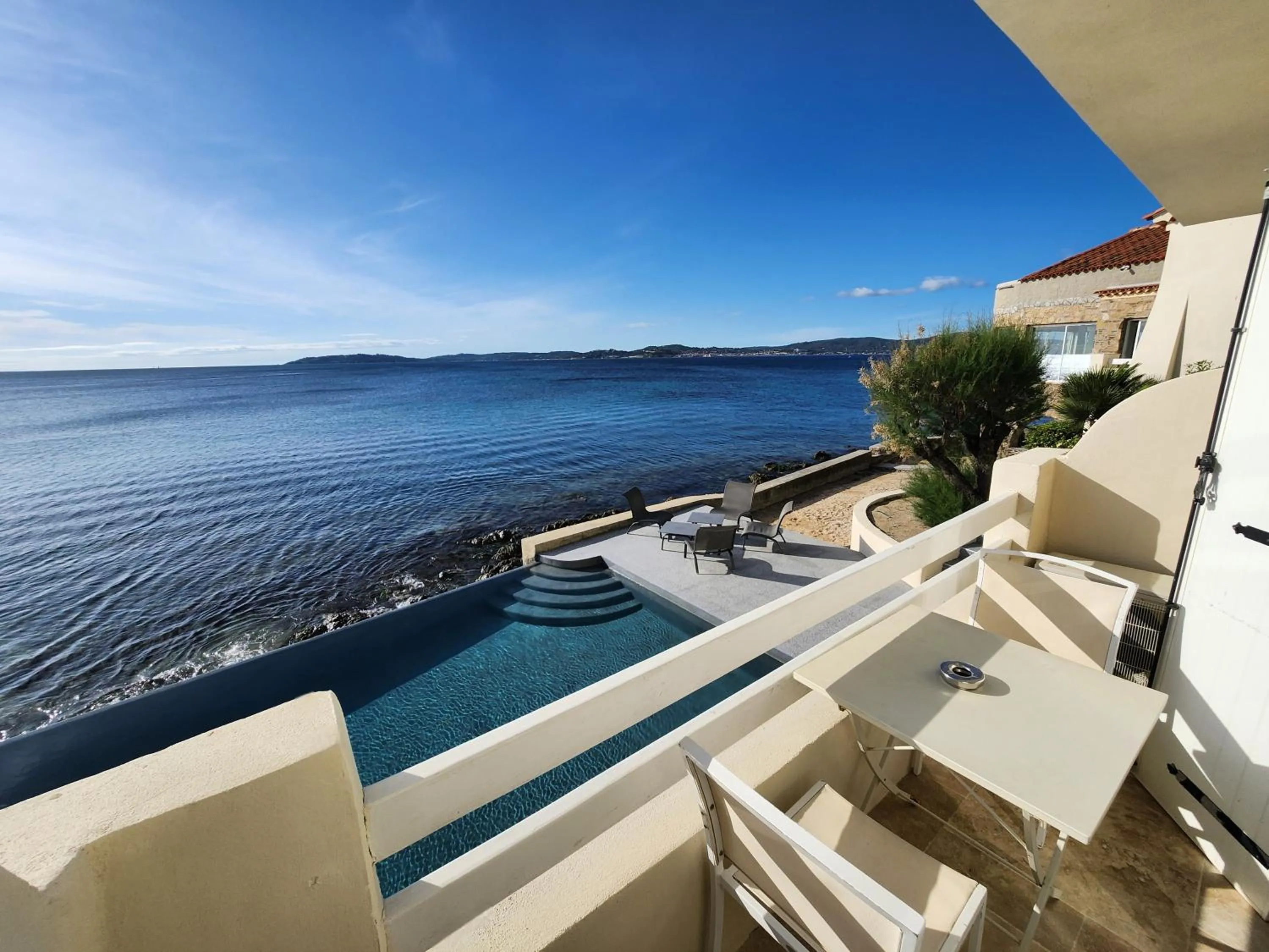 Patio in La Belle Aurore