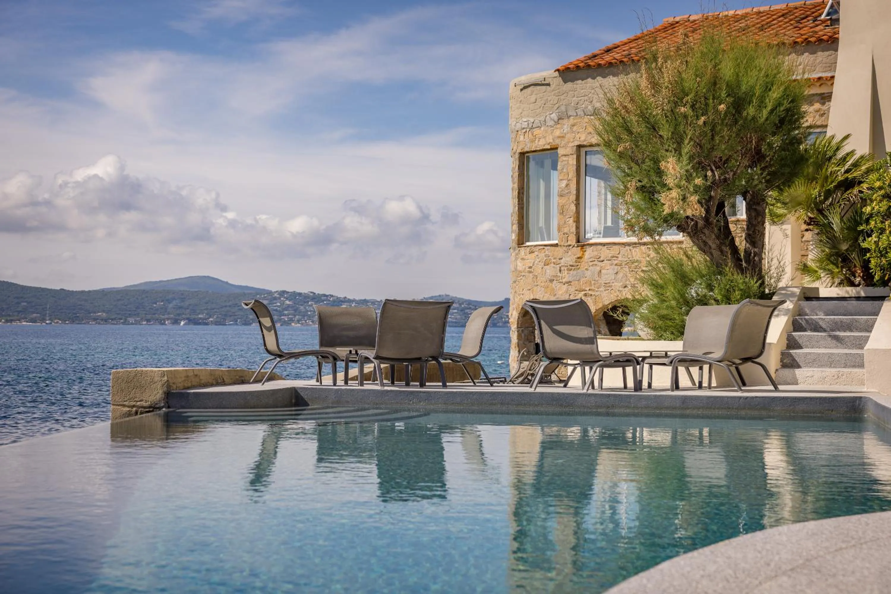 Patio in La Belle Aurore