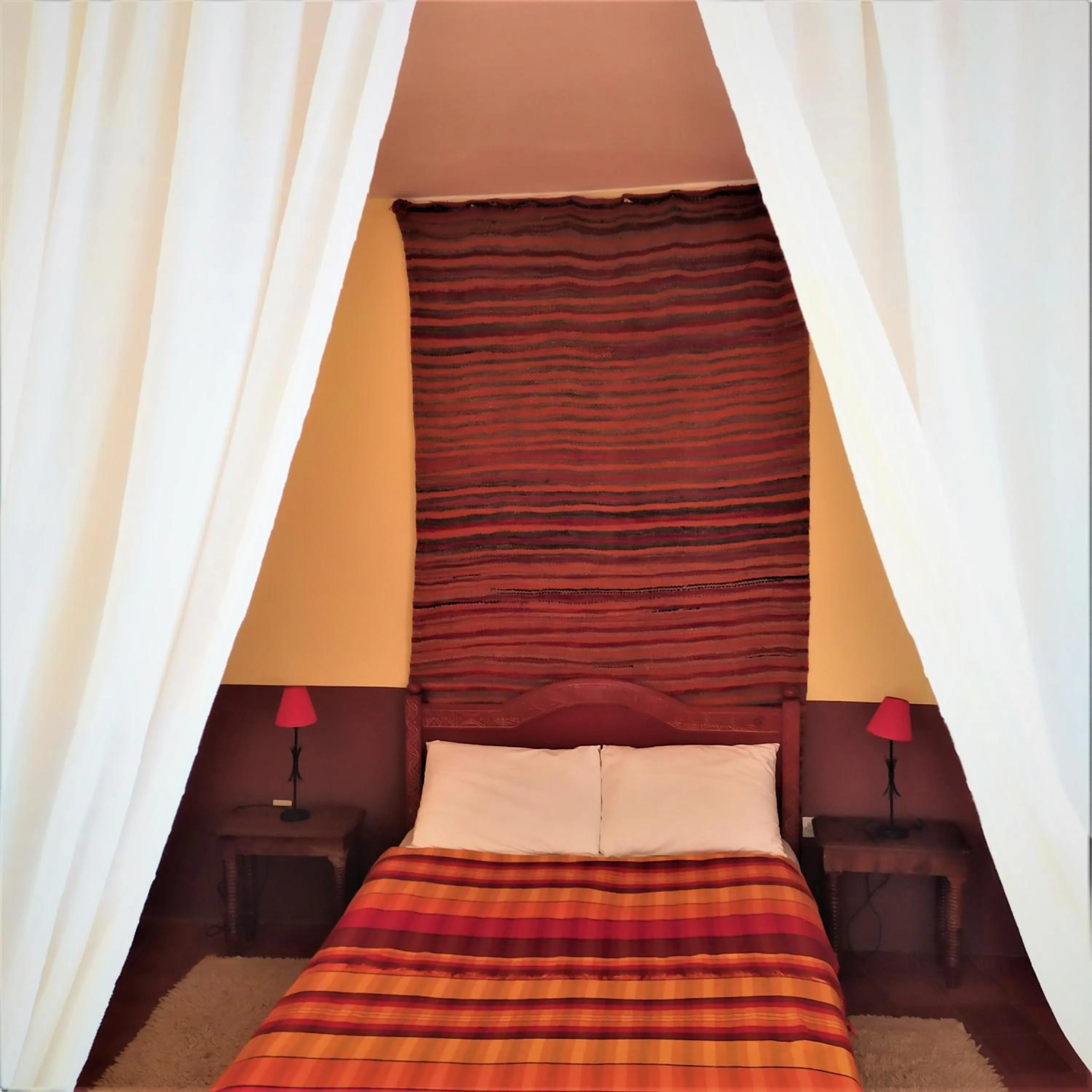Bed in Riad Haizea Mogador