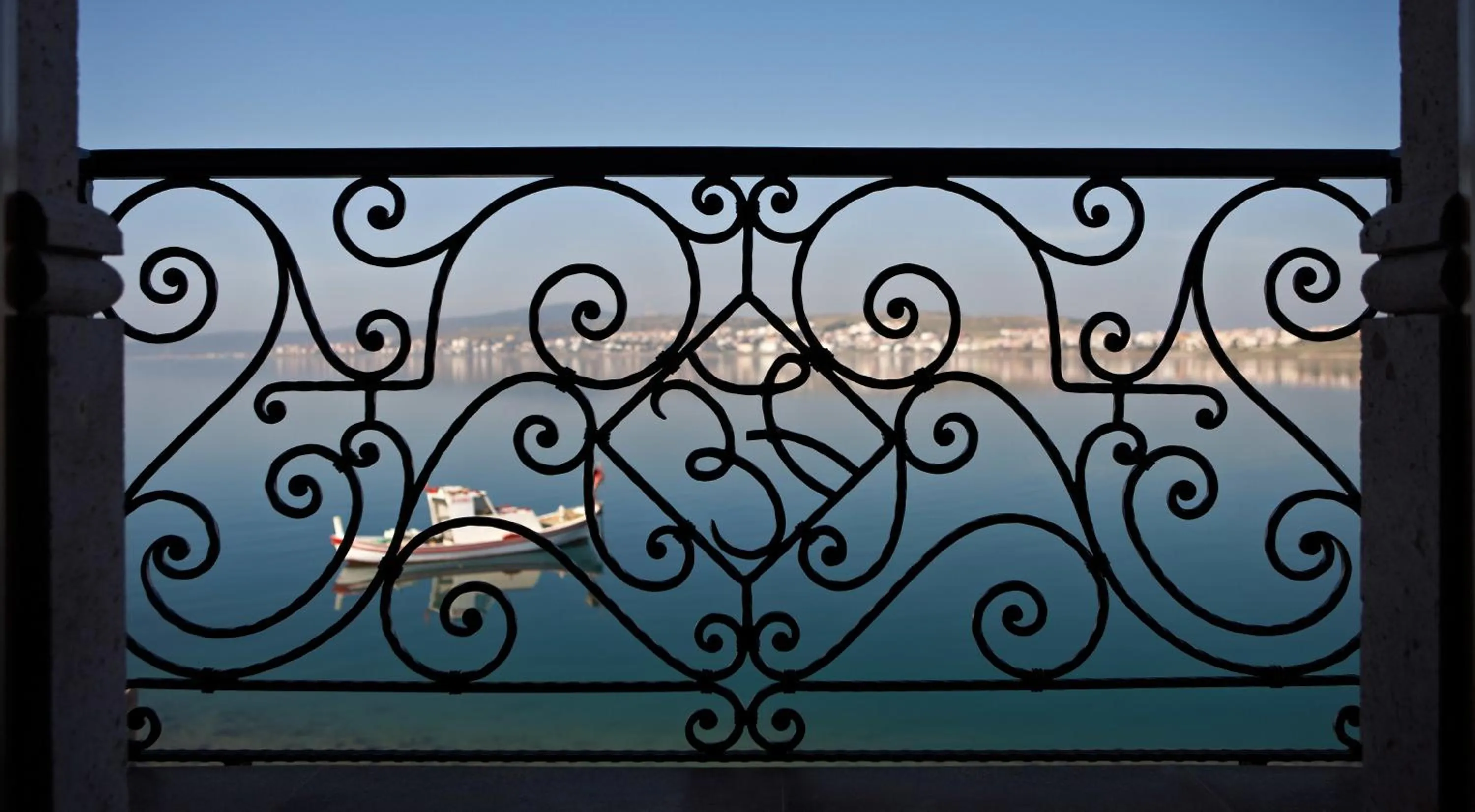 Balcony/Terrace in Ferahi Evler Ayvalık