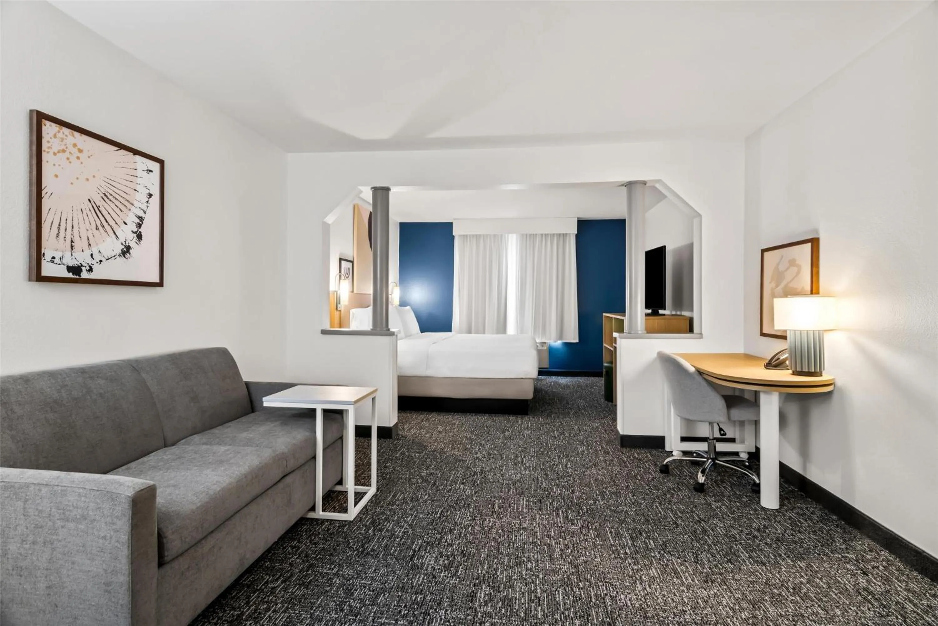 Bedroom in Spark By Hilton Merrillville