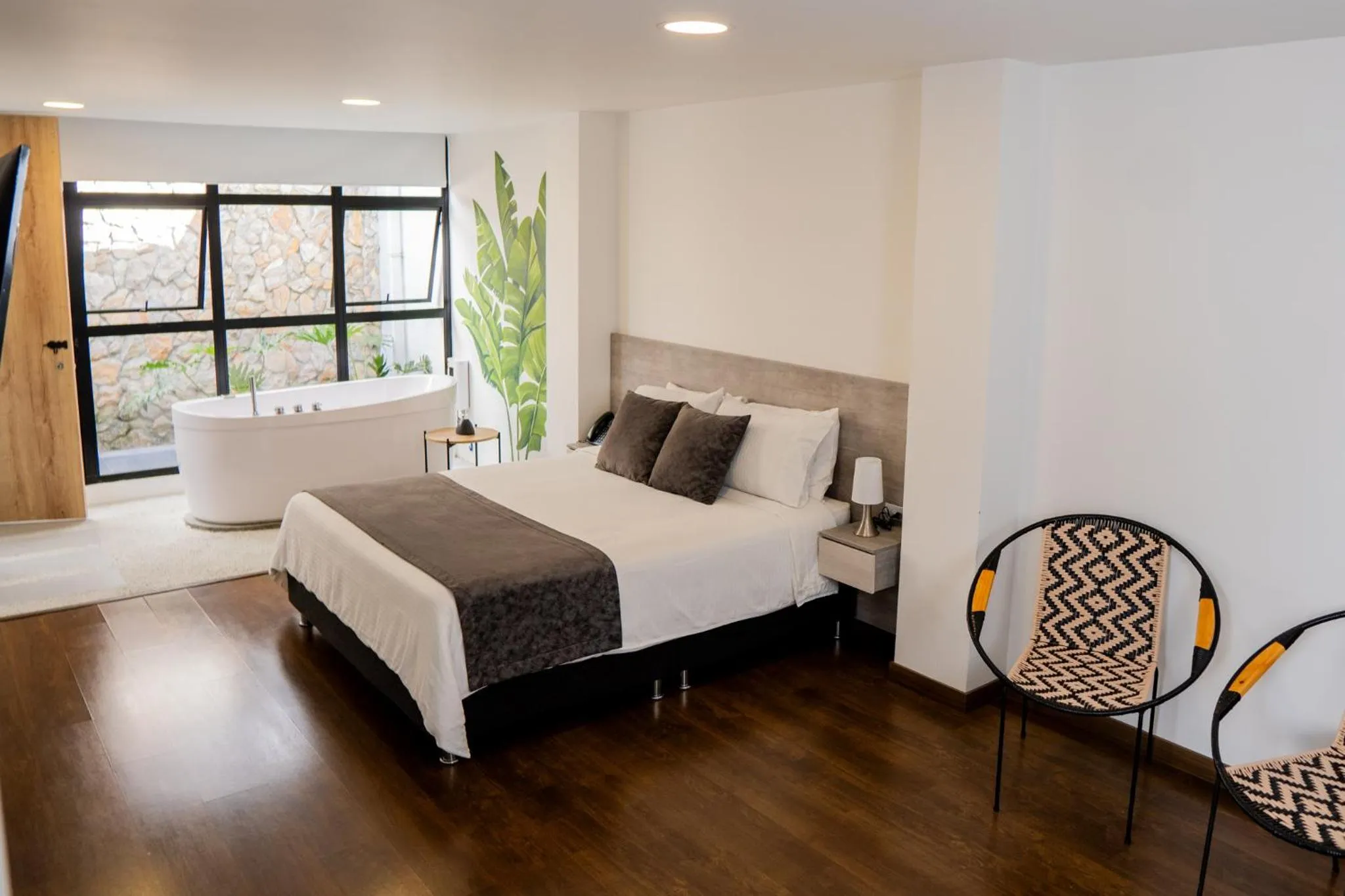 Bed in Hotel Piedras De Maní