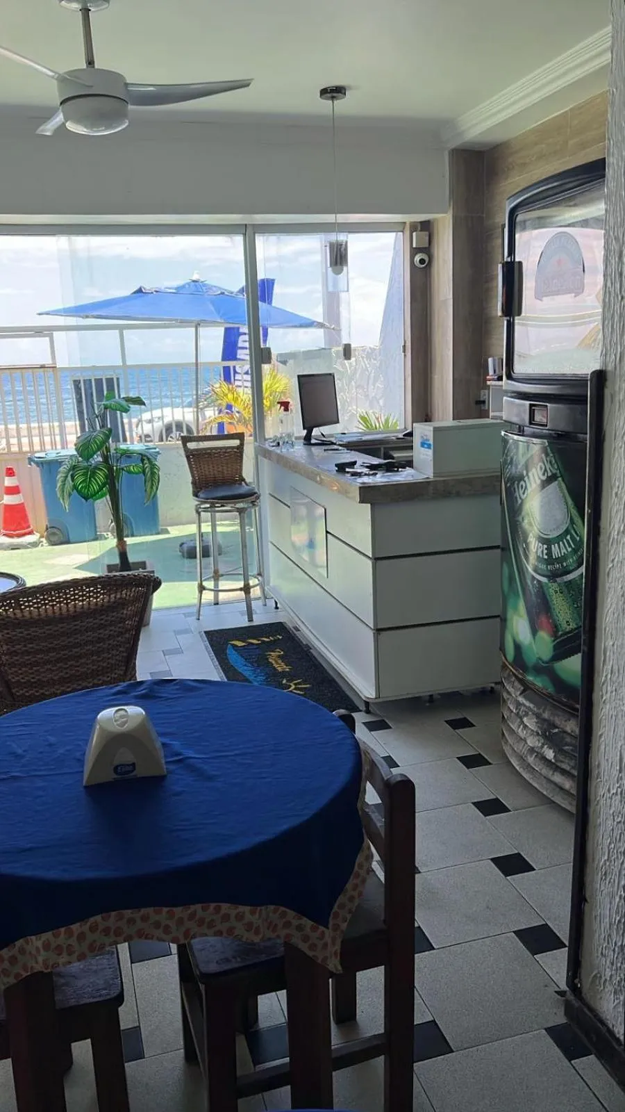 Lobby or reception in Pousada Mar Aberto