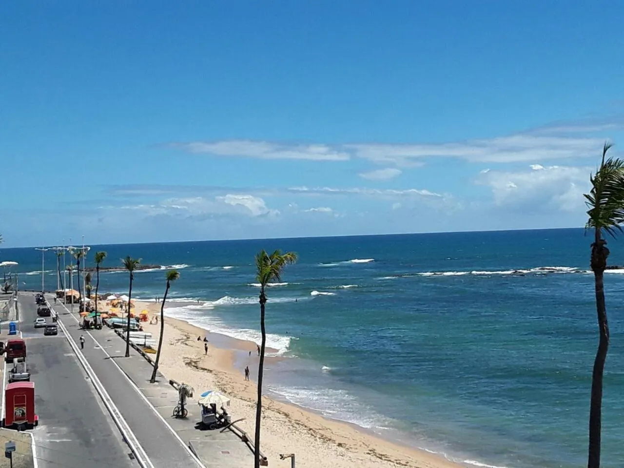 Balcony/Terrace in Pousada Mar Aberto