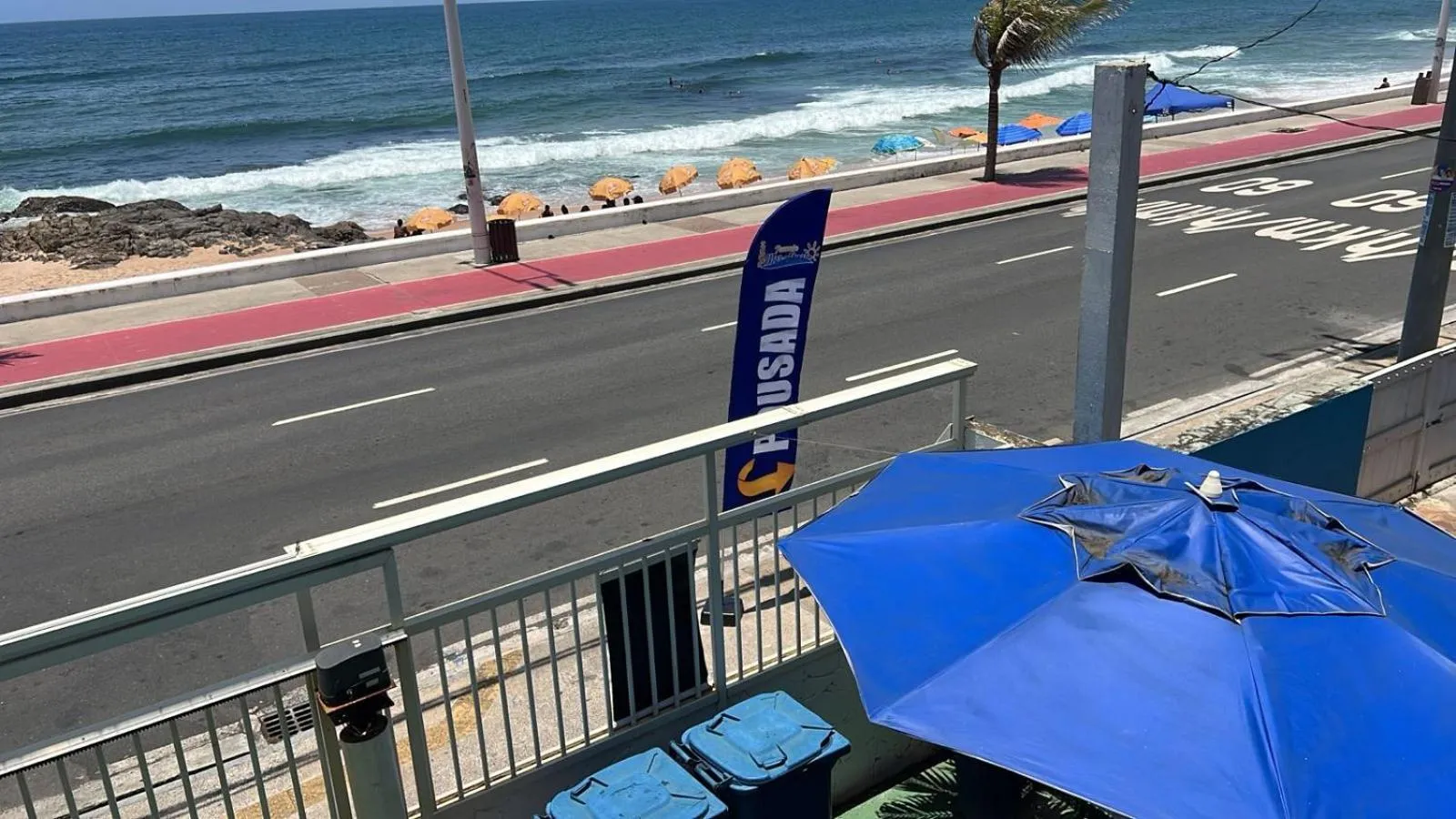 View (from property/room) in Pousada Mar Aberto