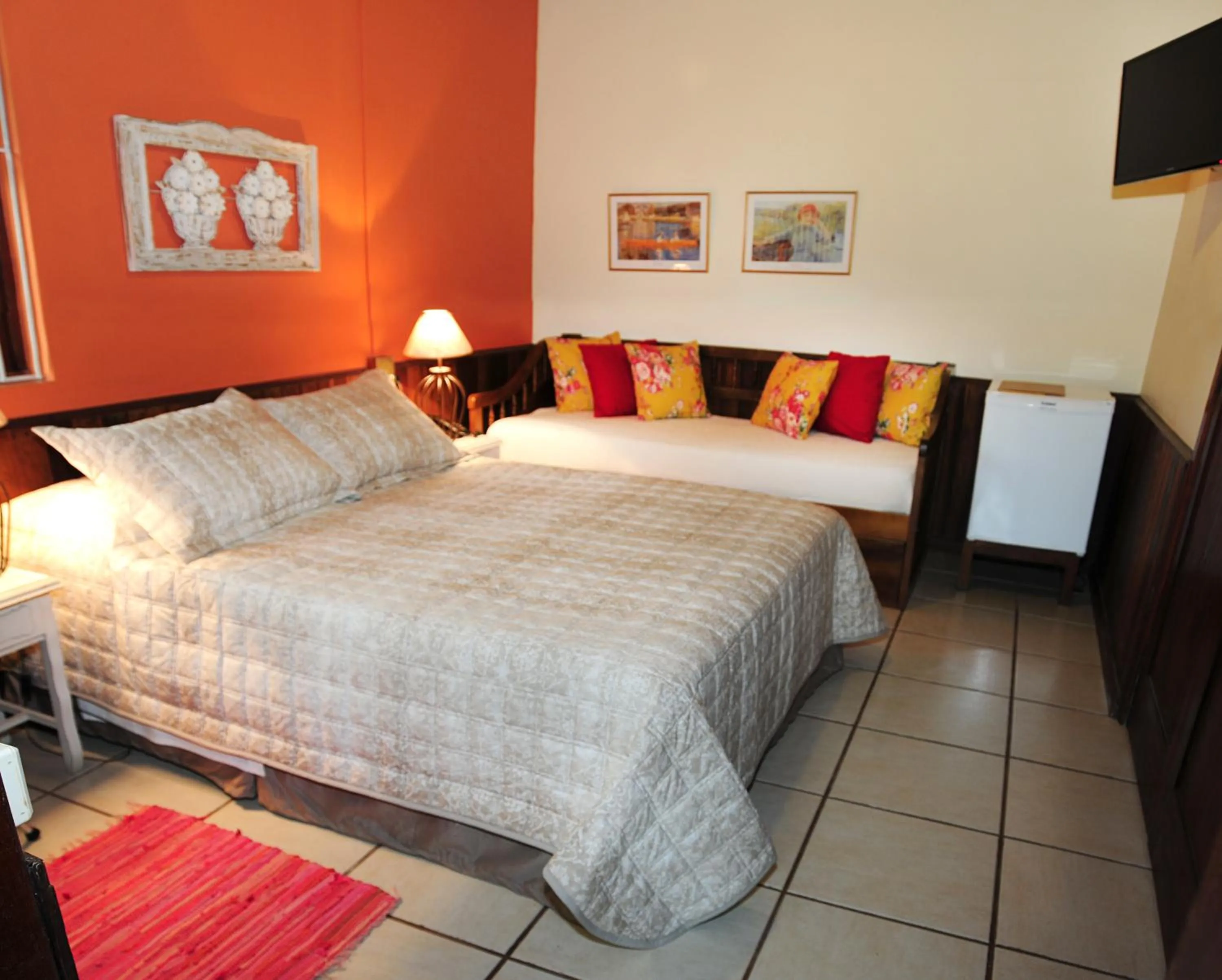 Decorative detail, Bed in Hotel Daniela