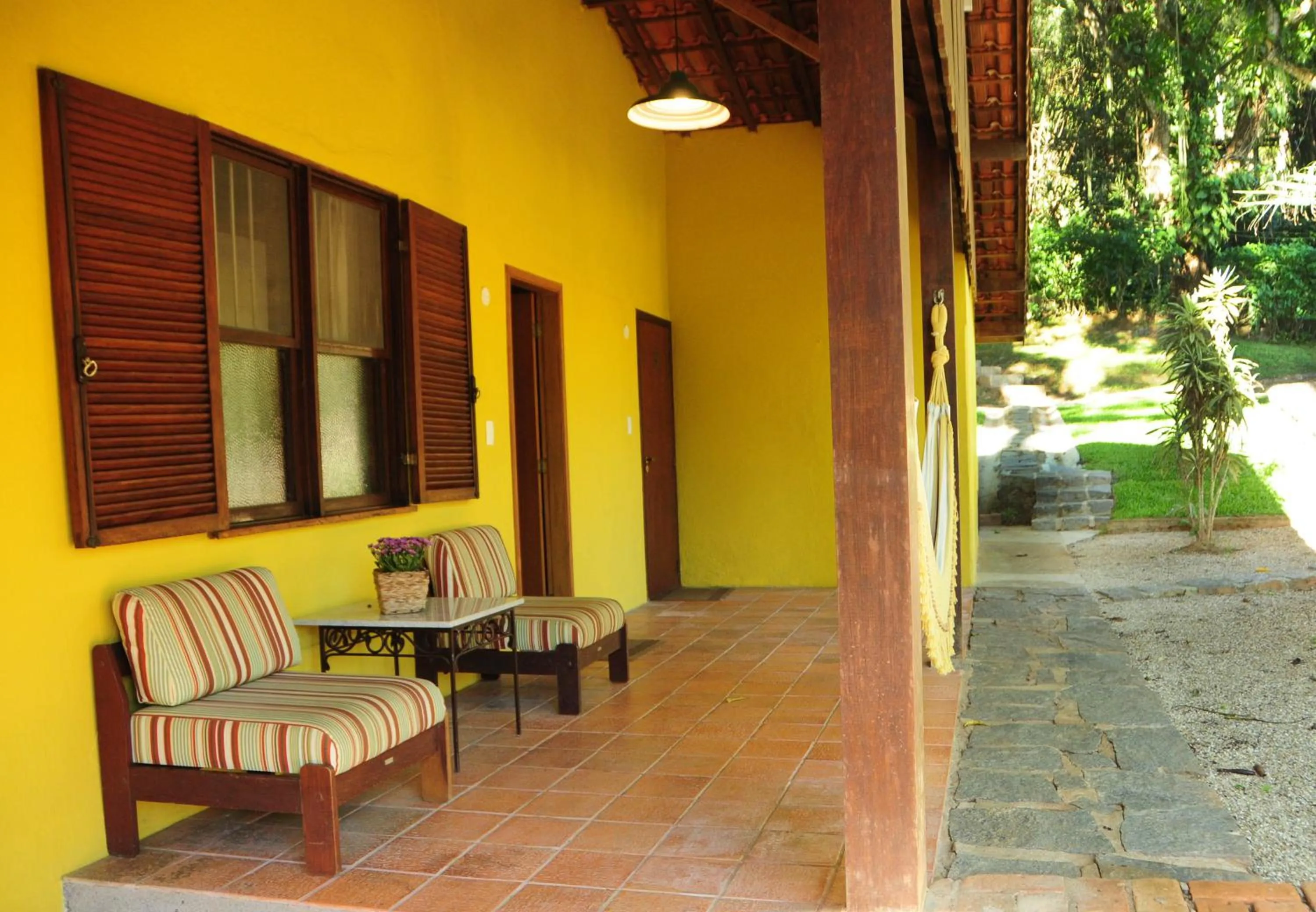 Patio in Hotel Daniela