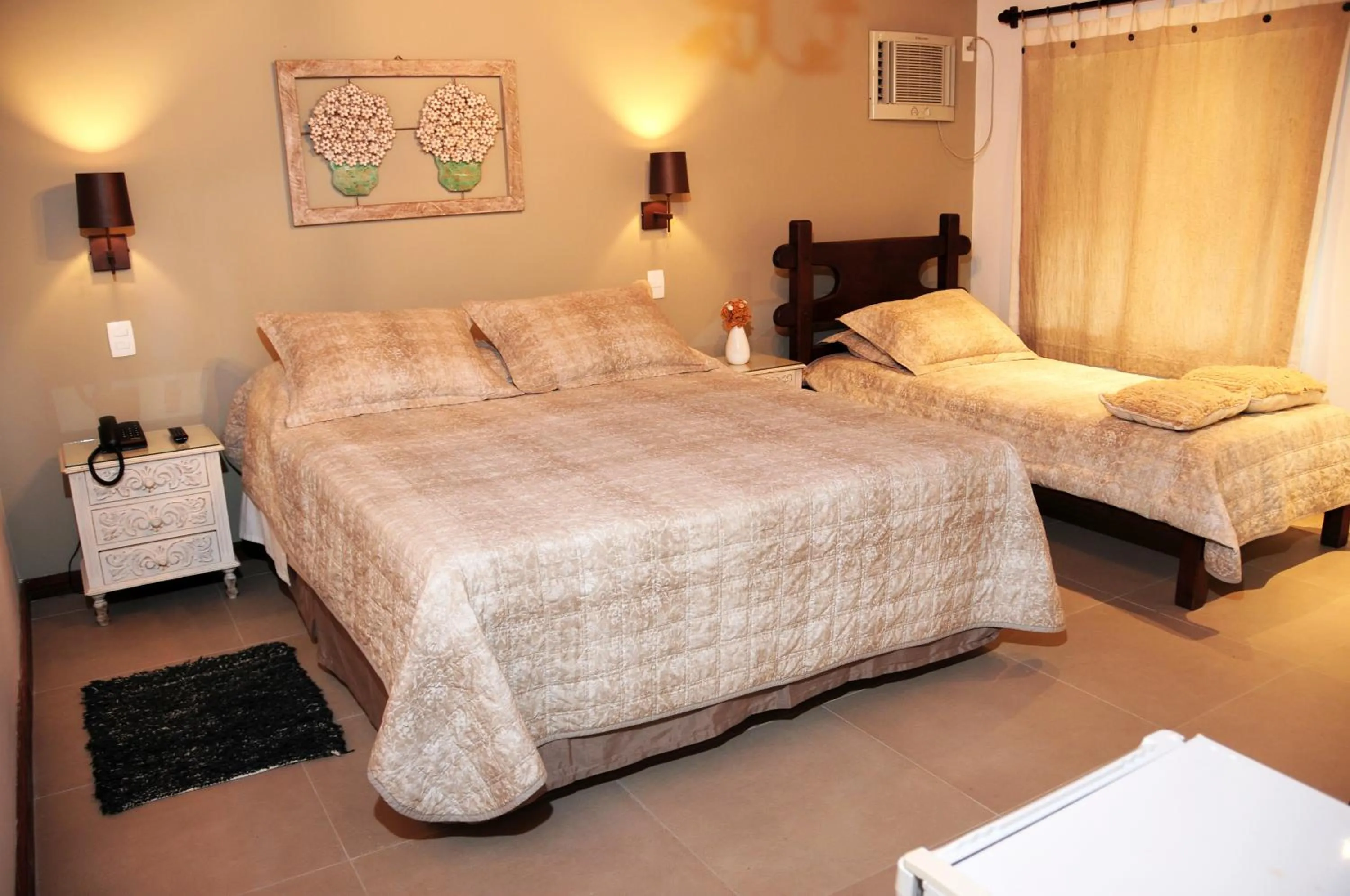 Decorative detail, Bed in Hotel Daniela