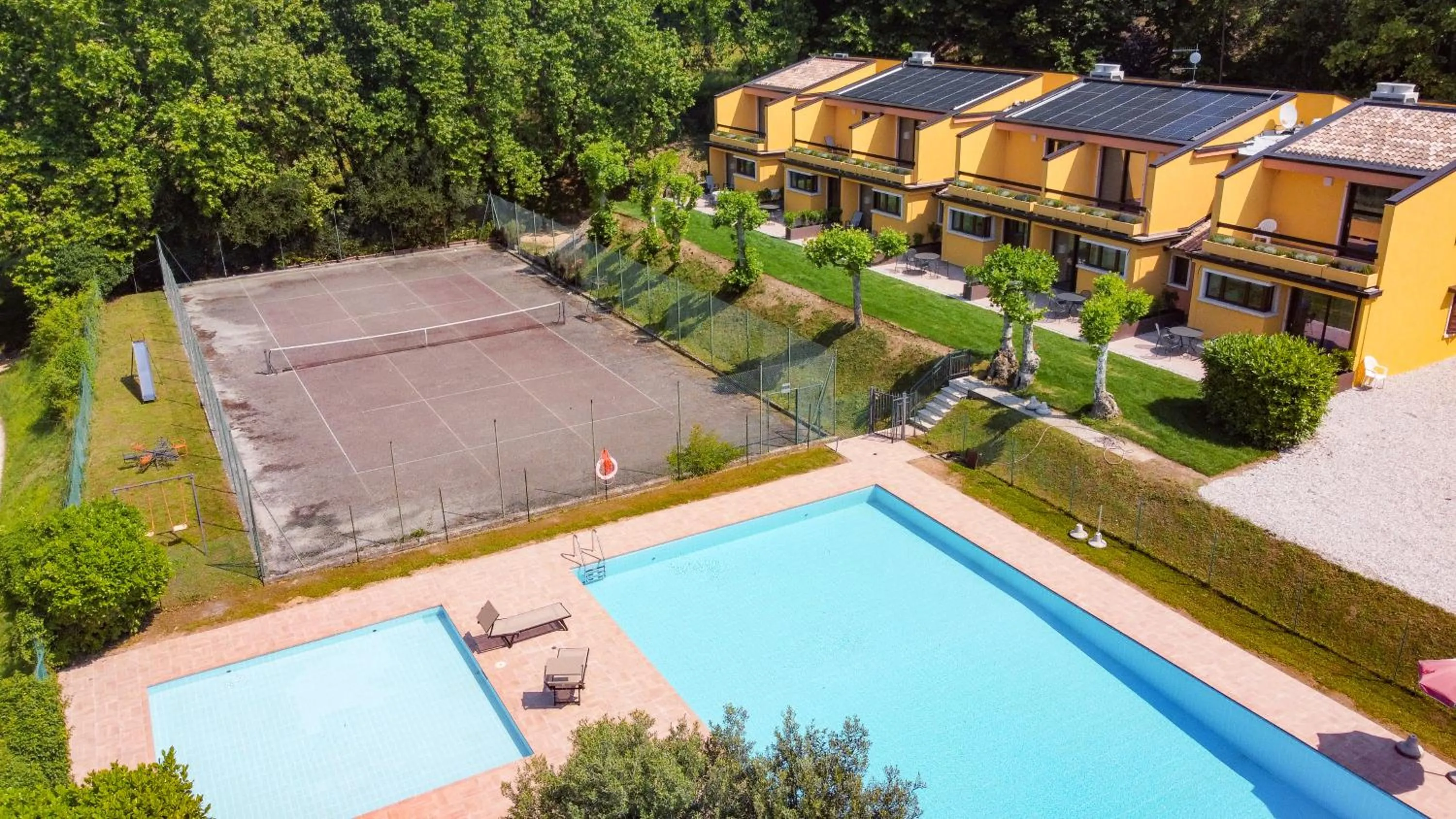 Bird's eye view in Residence Vignol
