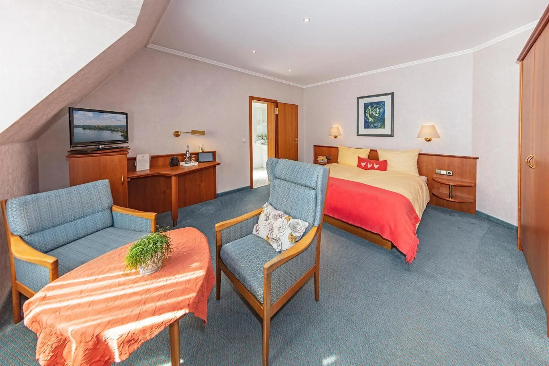 Bed in Wittlers Hotel