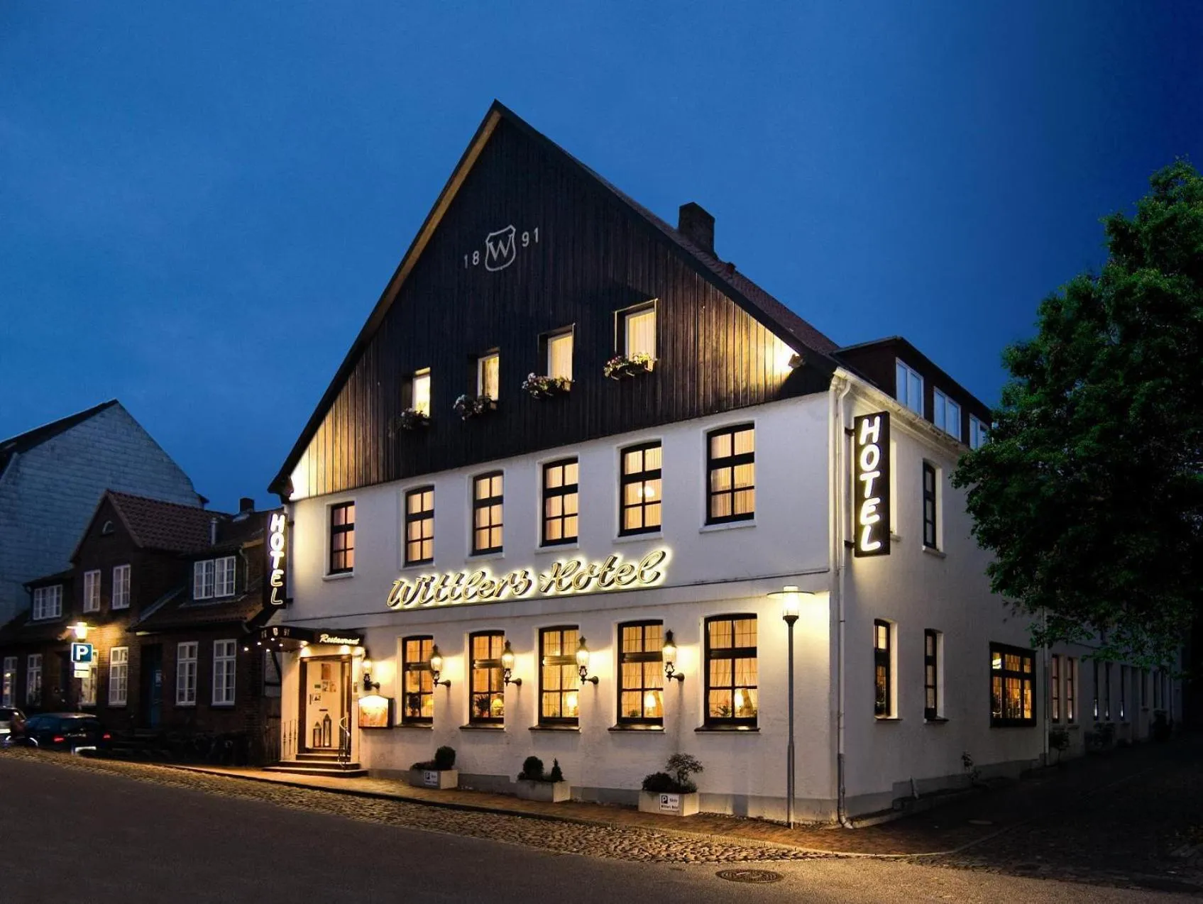 Facade/entrance in Wittlers Hotel