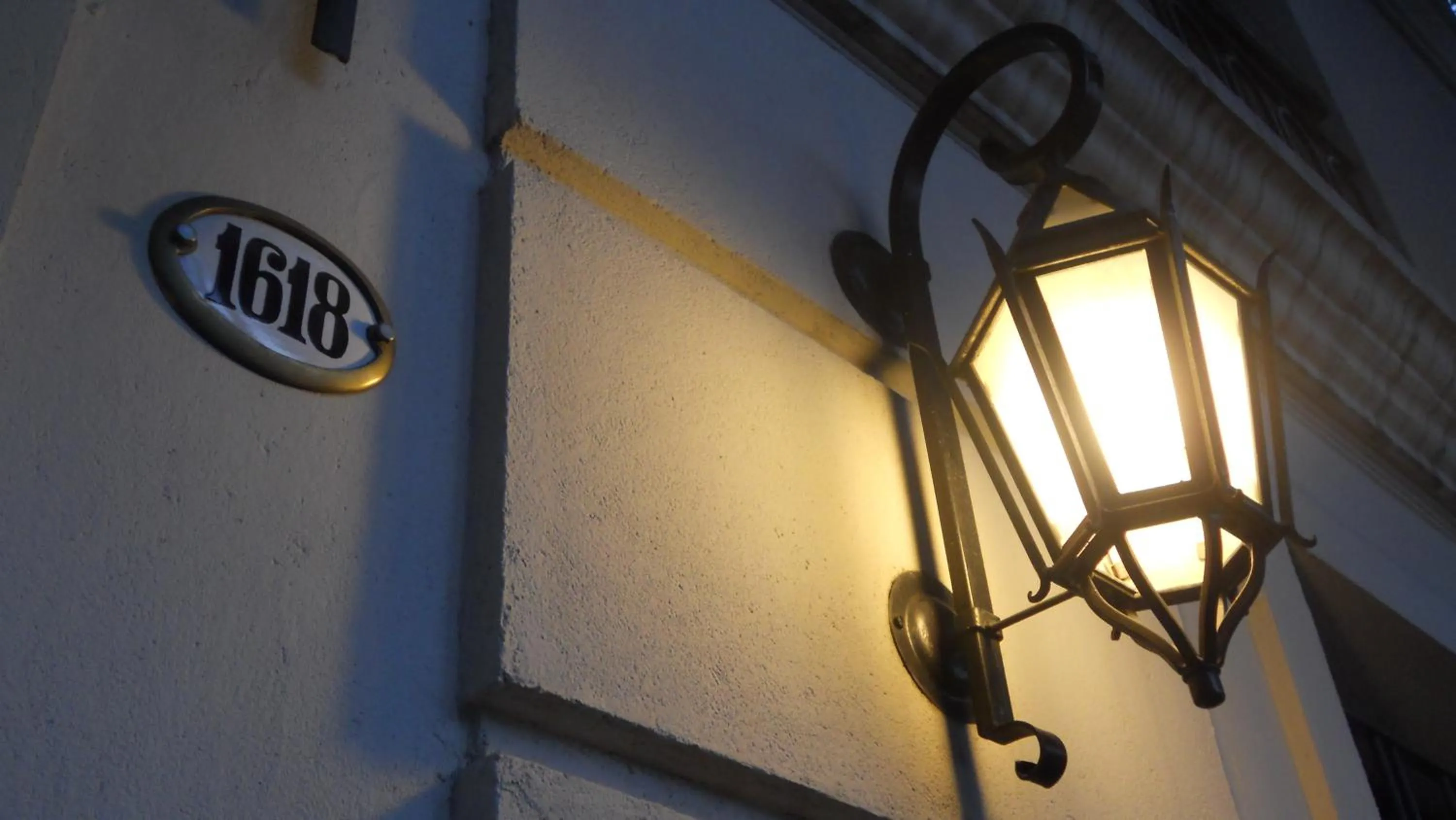 Facade/entrance in Posada Gotan