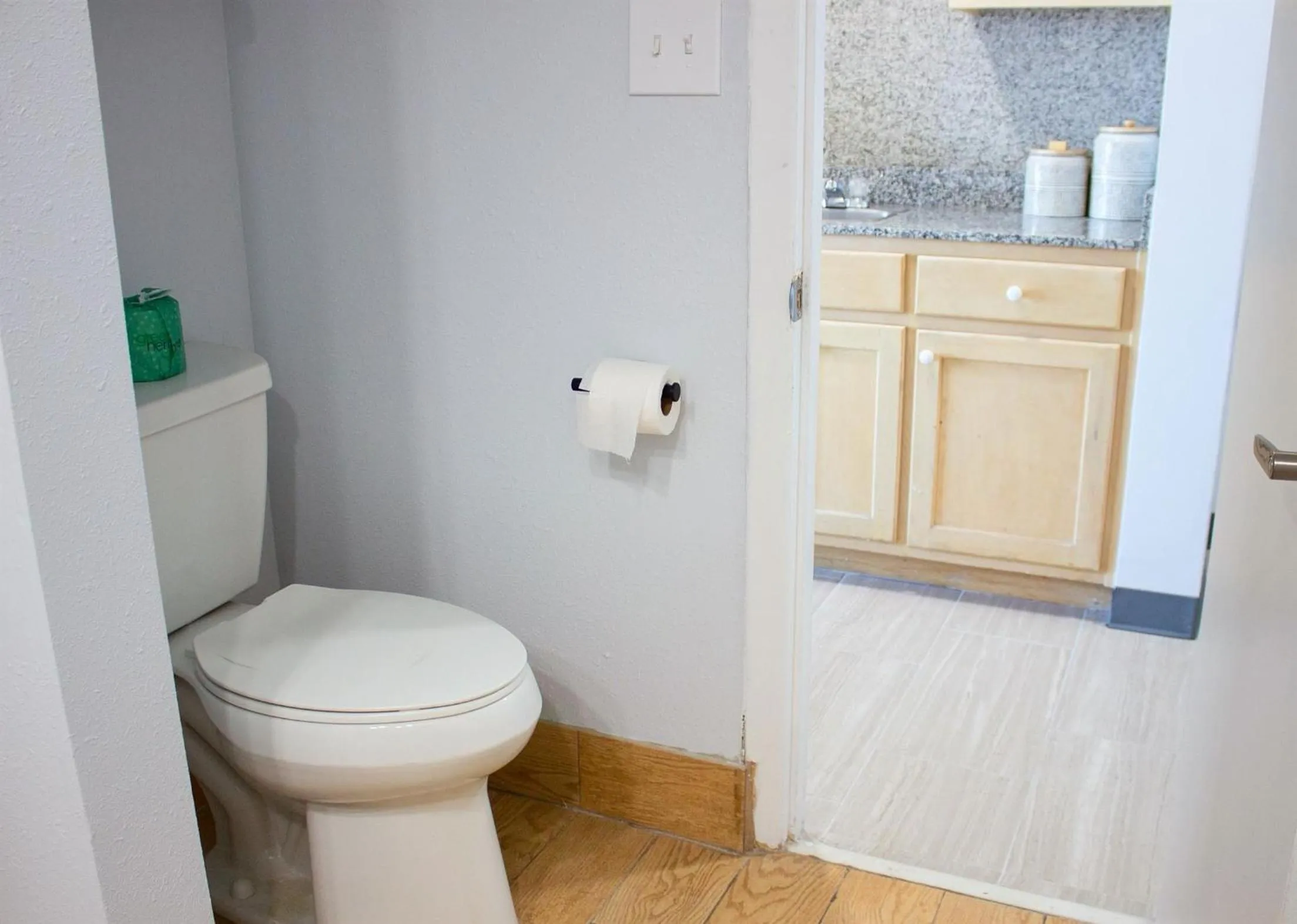 Toilet in Sun & Sand Resort Oceanfront Suites