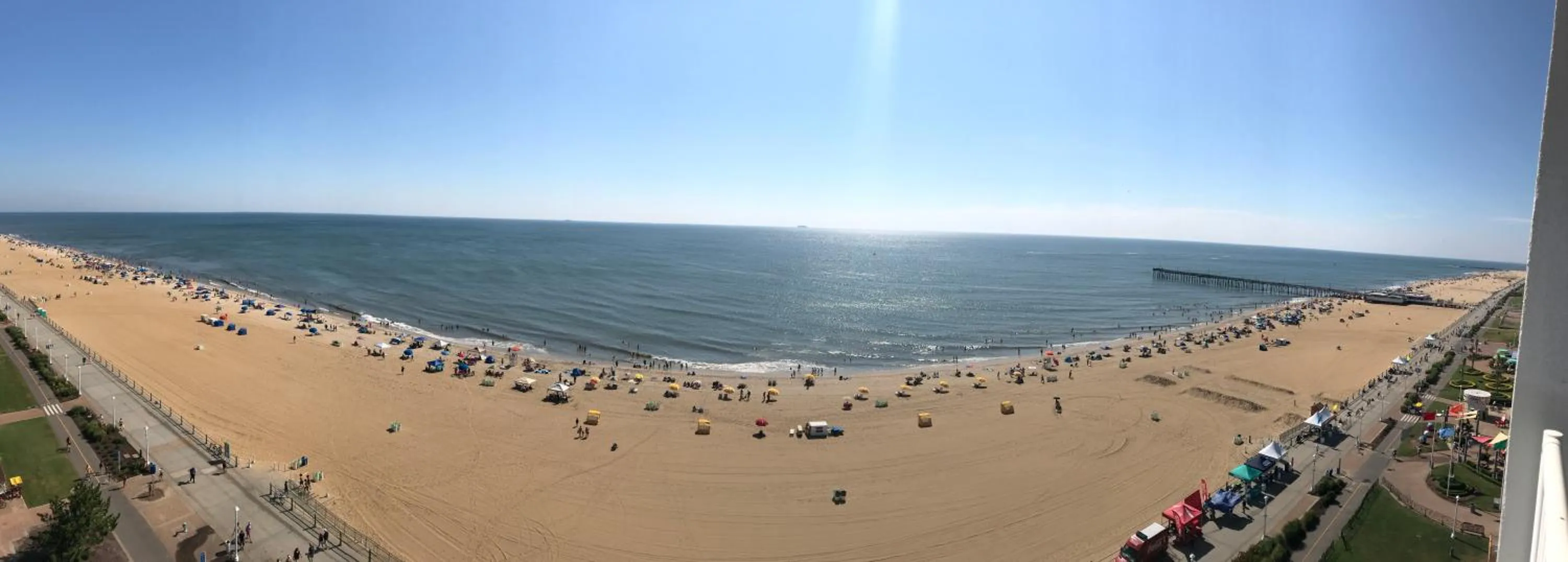 Natural landscape in Sun & Sand Resort Oceanfront Suites