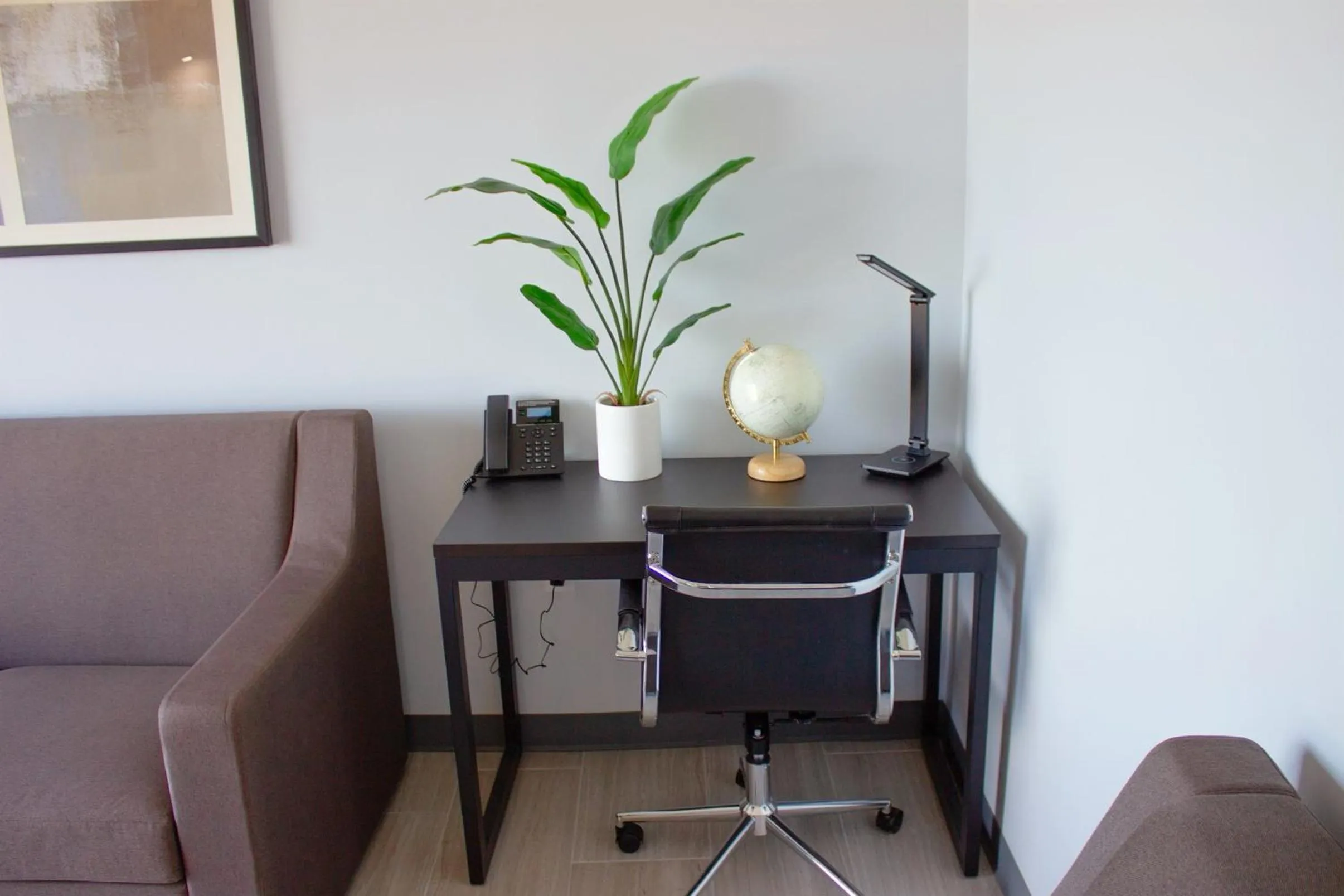 Living room in Sun & Sand Resort Oceanfront Suites