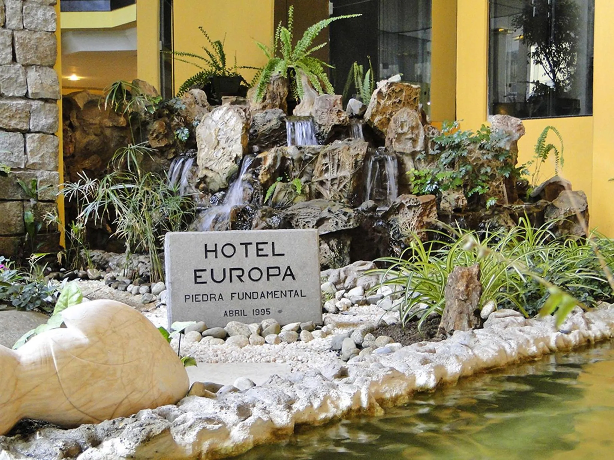 Lobby or reception in Hotel Europa