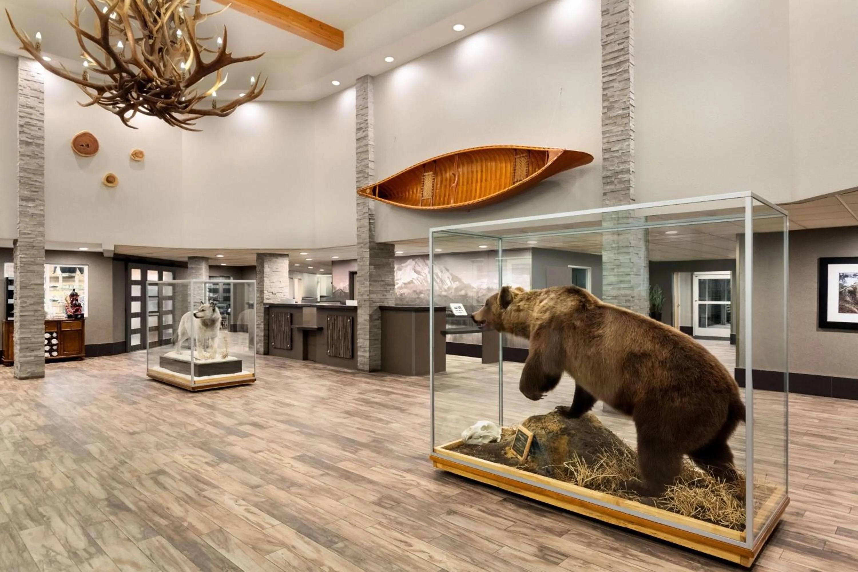 Lobby or reception in La Quinta by Wyndham Fairbanks Airport