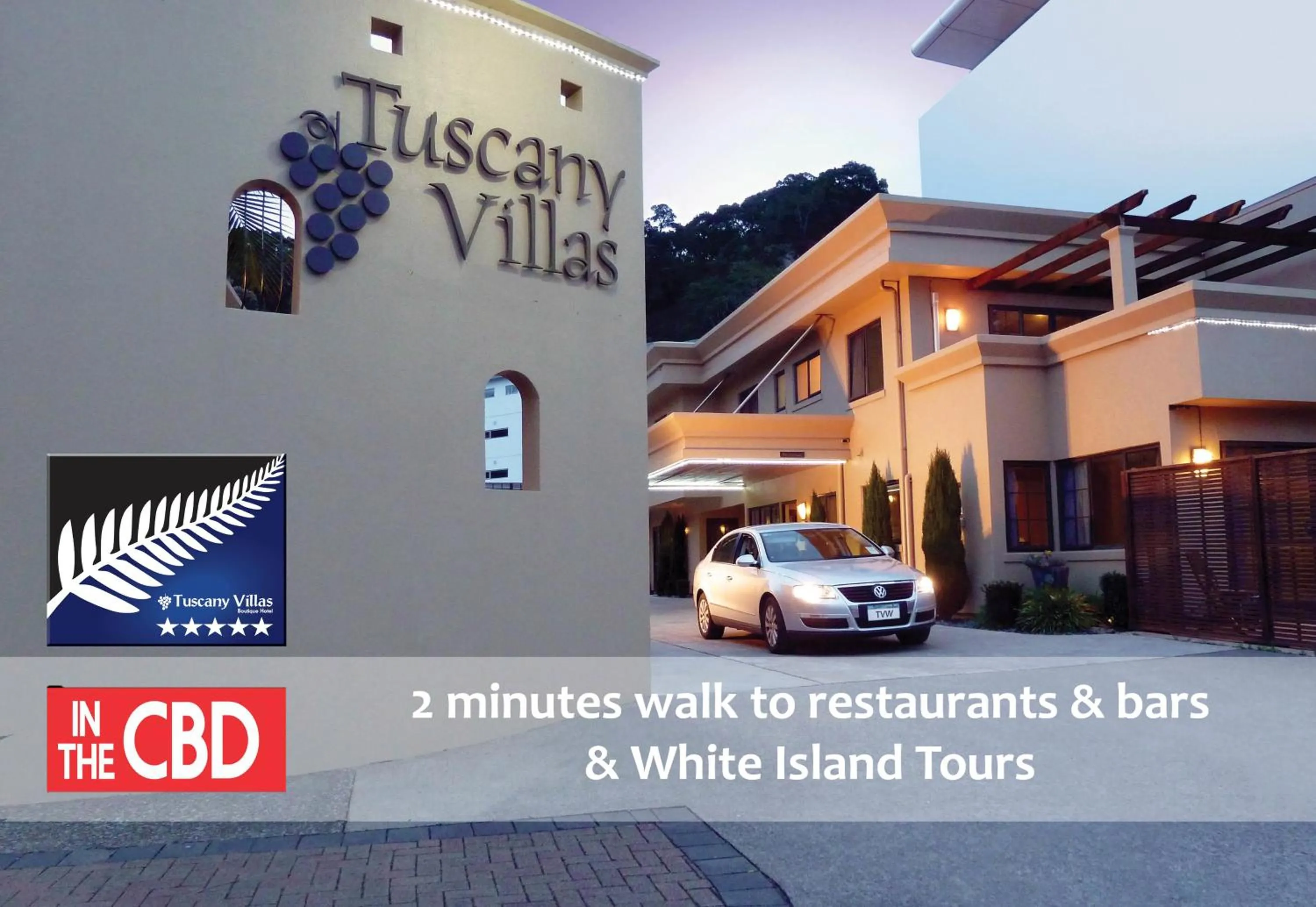 Property building in Tuscany Villas Whakatane