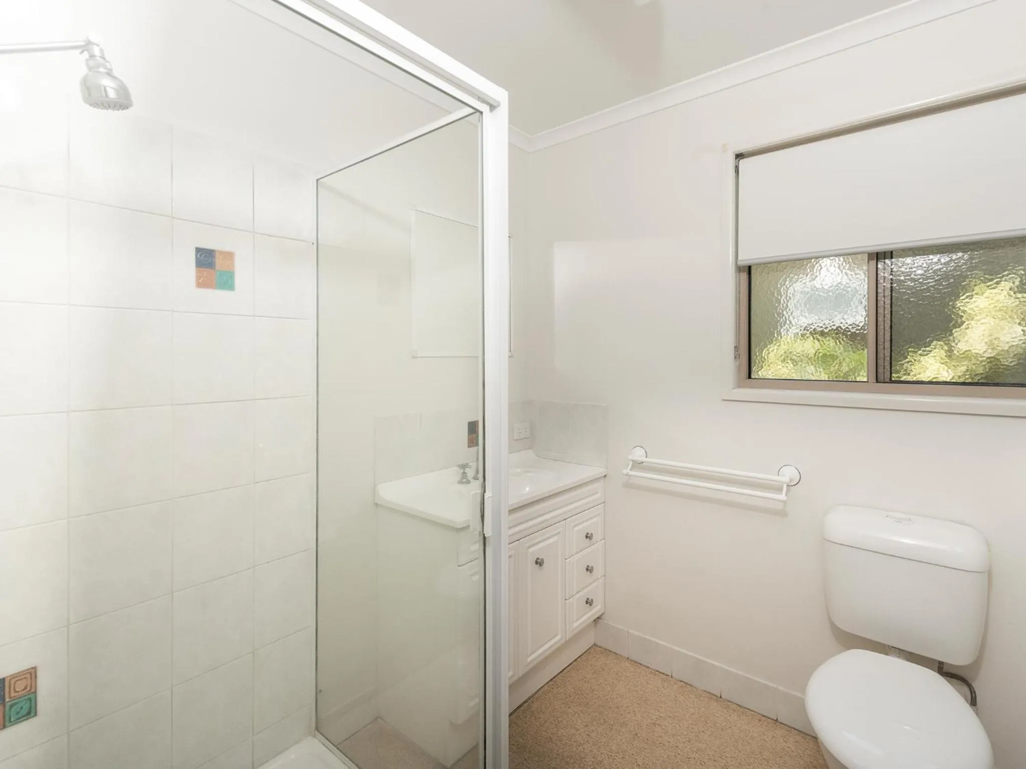 Bathroom in NRMA Woodgate Beach Holiday Park