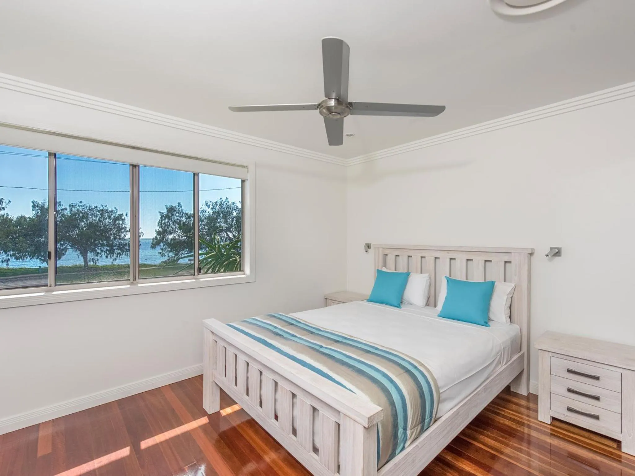 Bedroom, Bed in NRMA Woodgate Beach Holiday Park