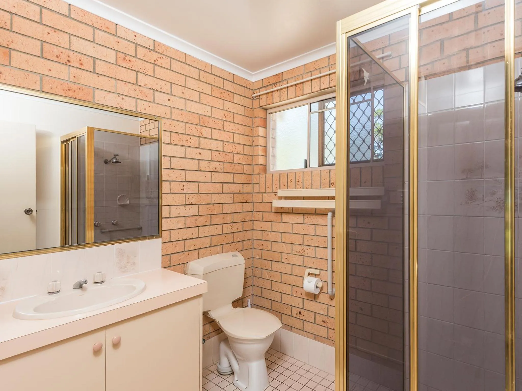 Bathroom in NRMA Woodgate Beach Holiday Park