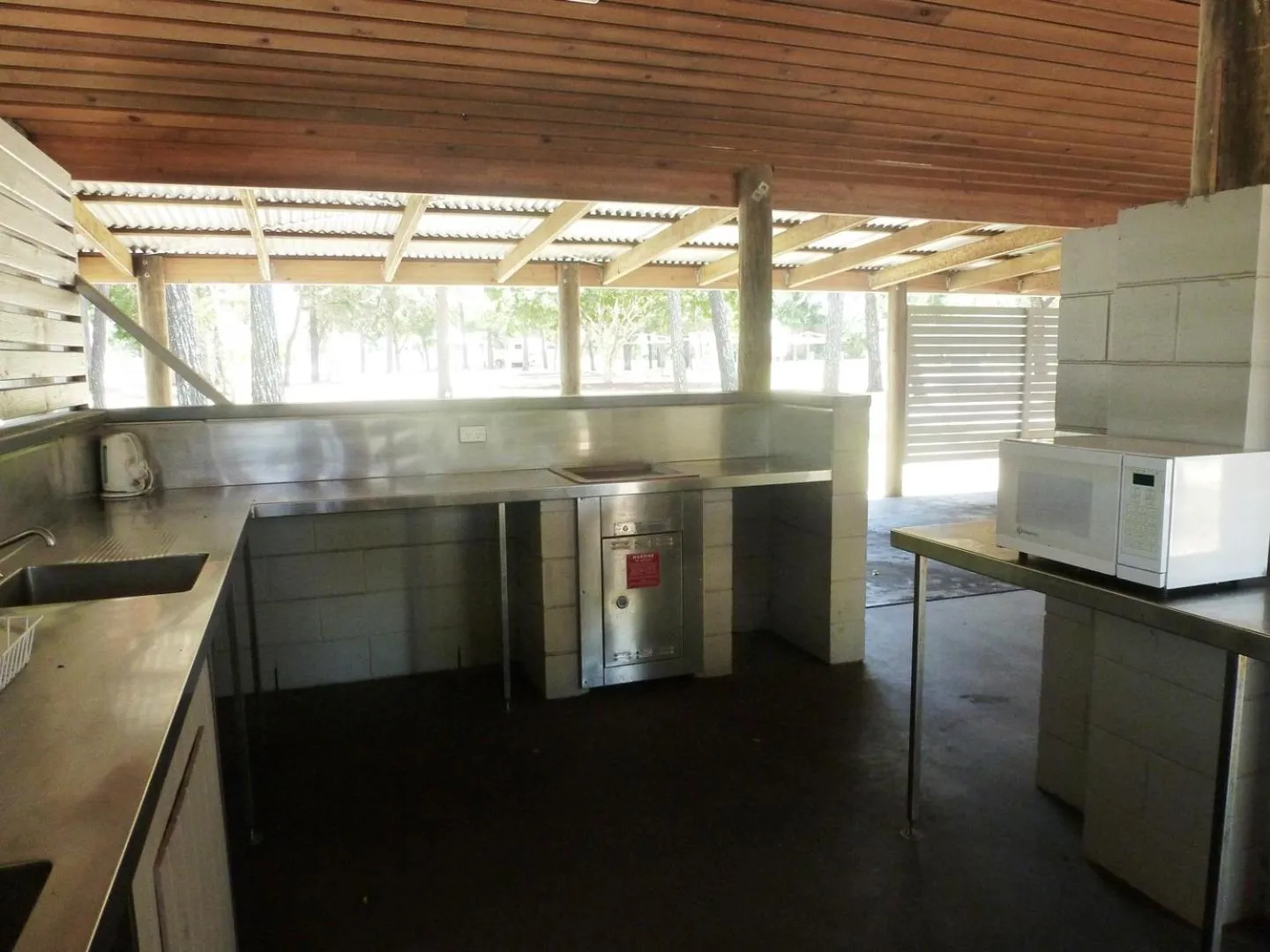 Property building in NRMA Woodgate Beach Holiday Park