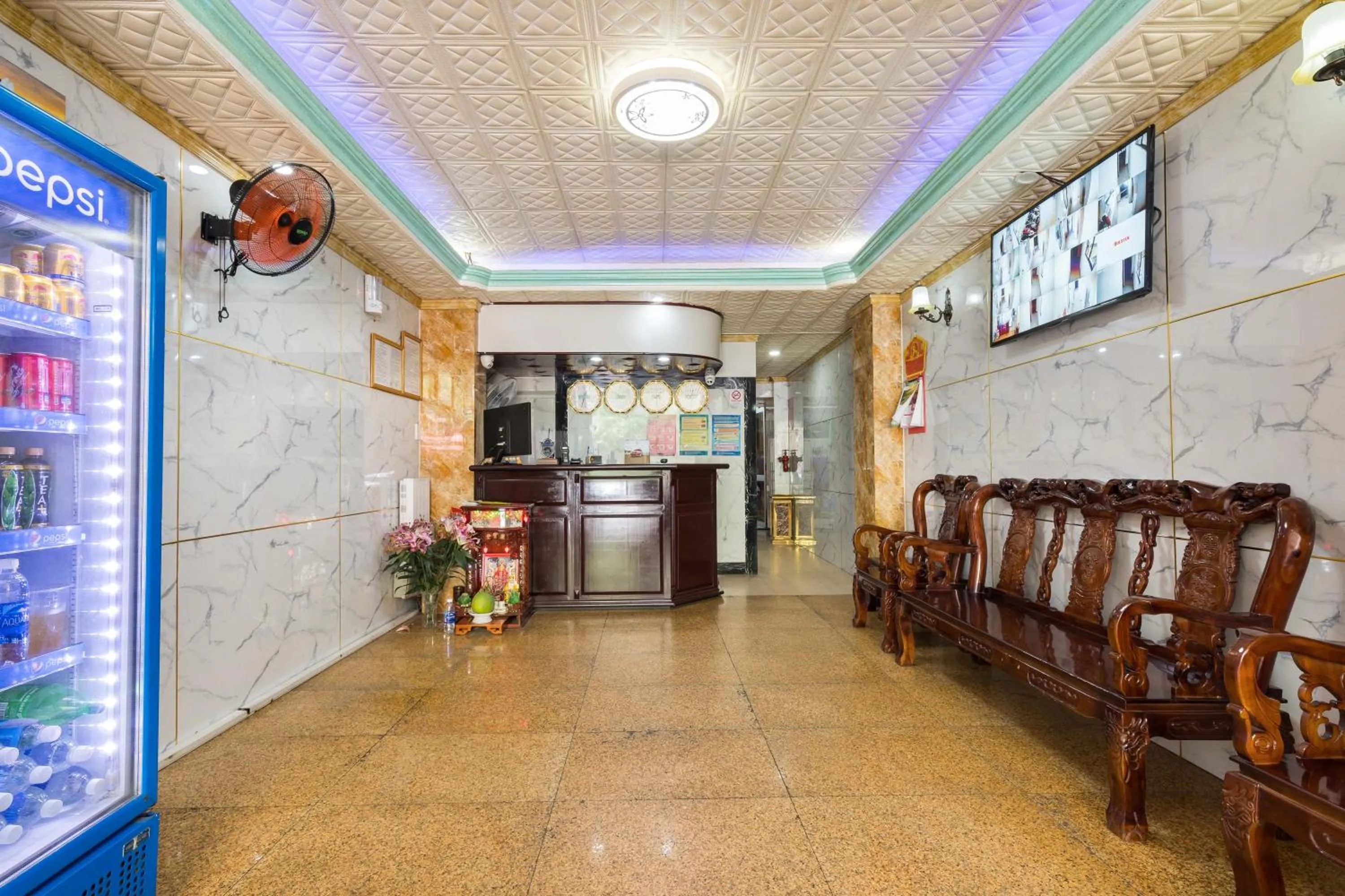 Lobby or reception in Thanh Lan Hotel