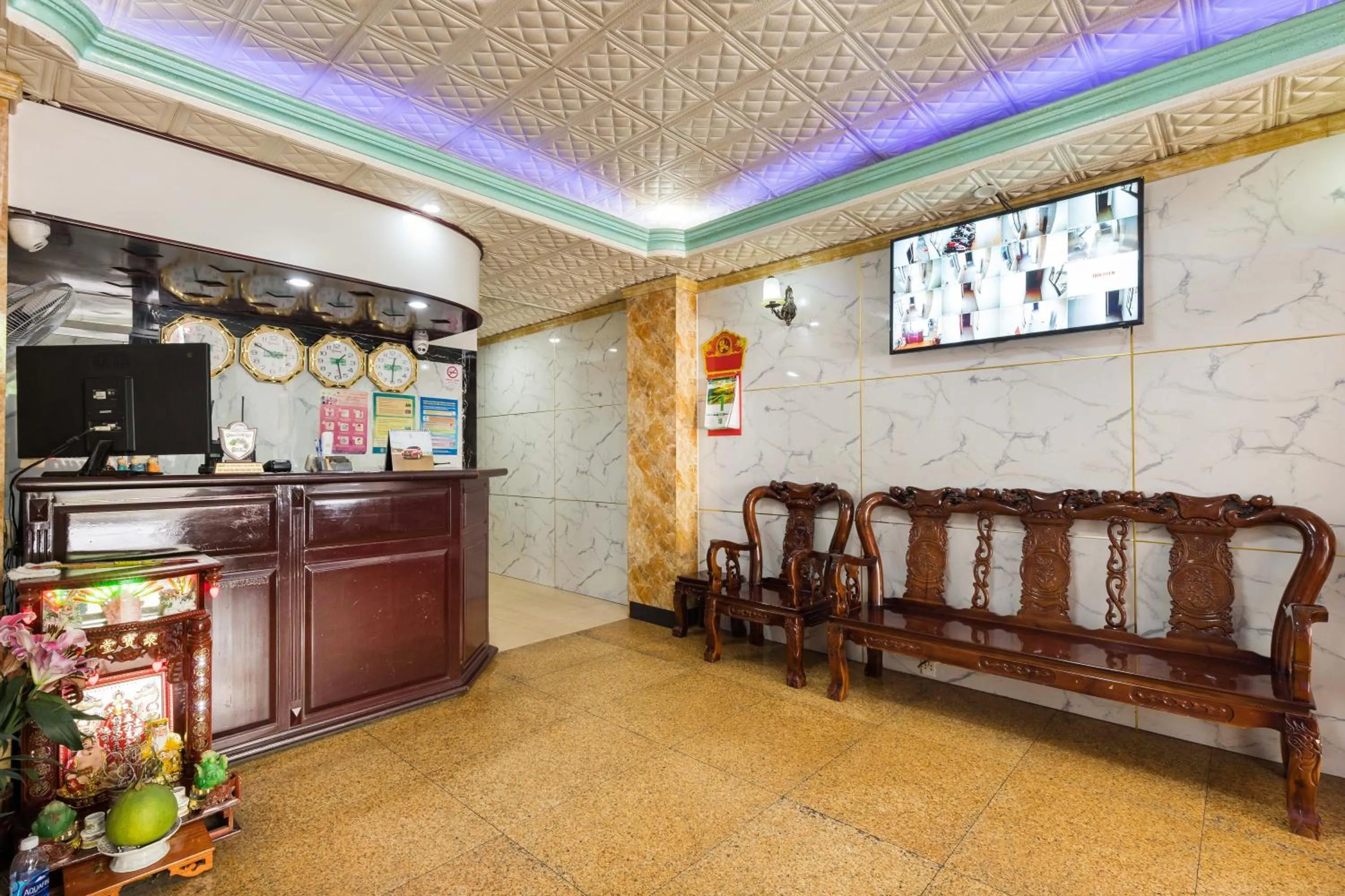 Lobby or reception in Thanh Lan Hotel