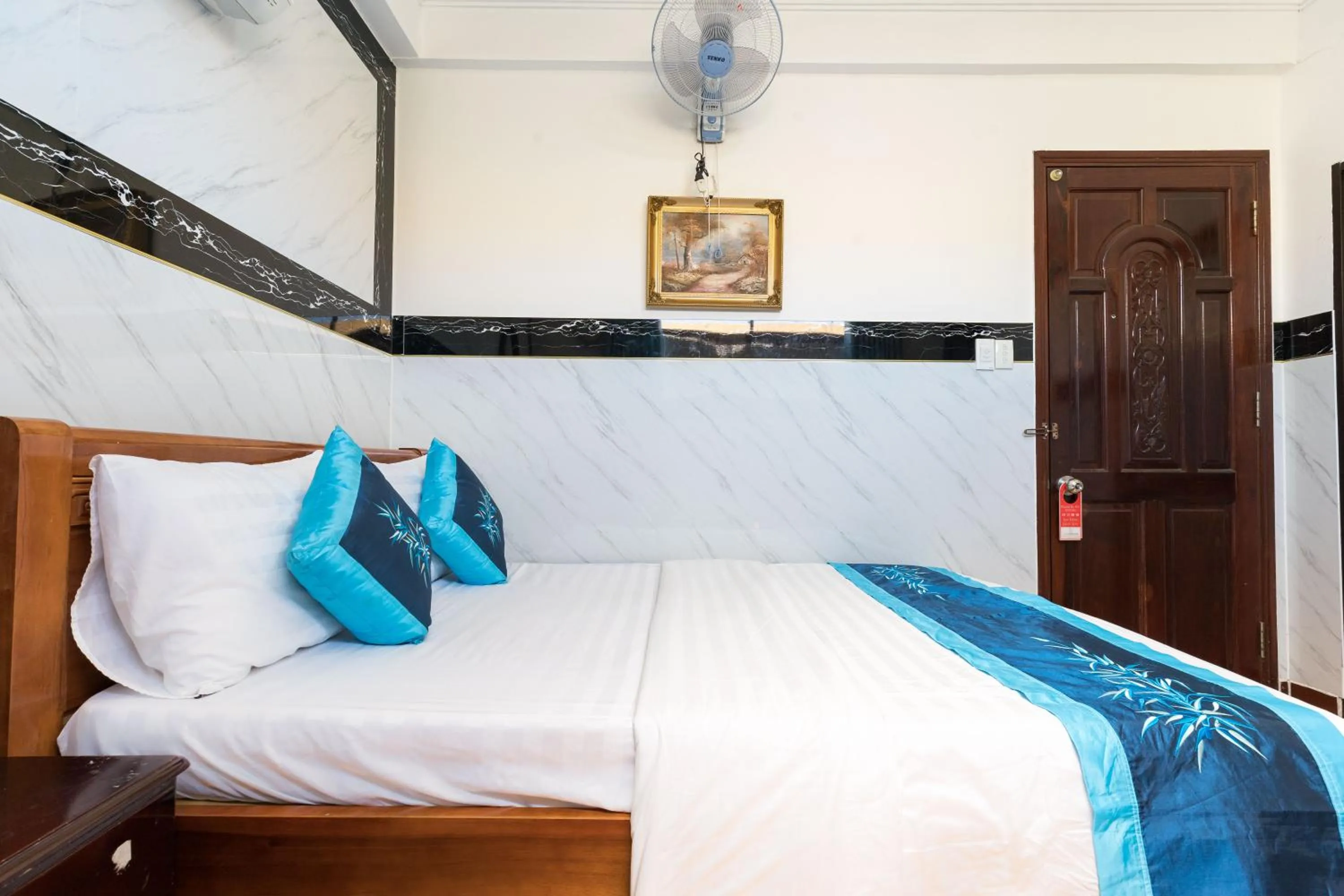 Bed in Thanh Lan Hotel