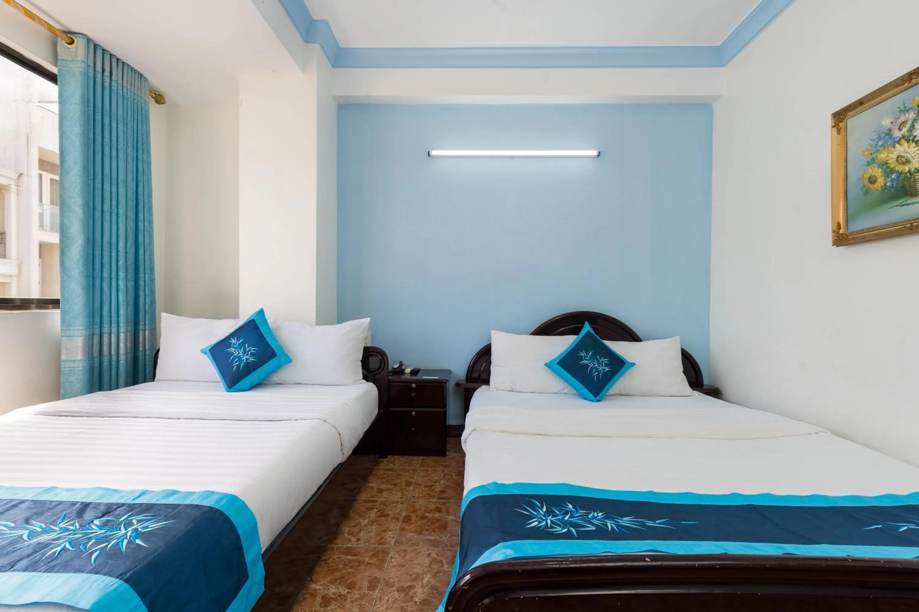 Bed in Thanh Lan Hotel