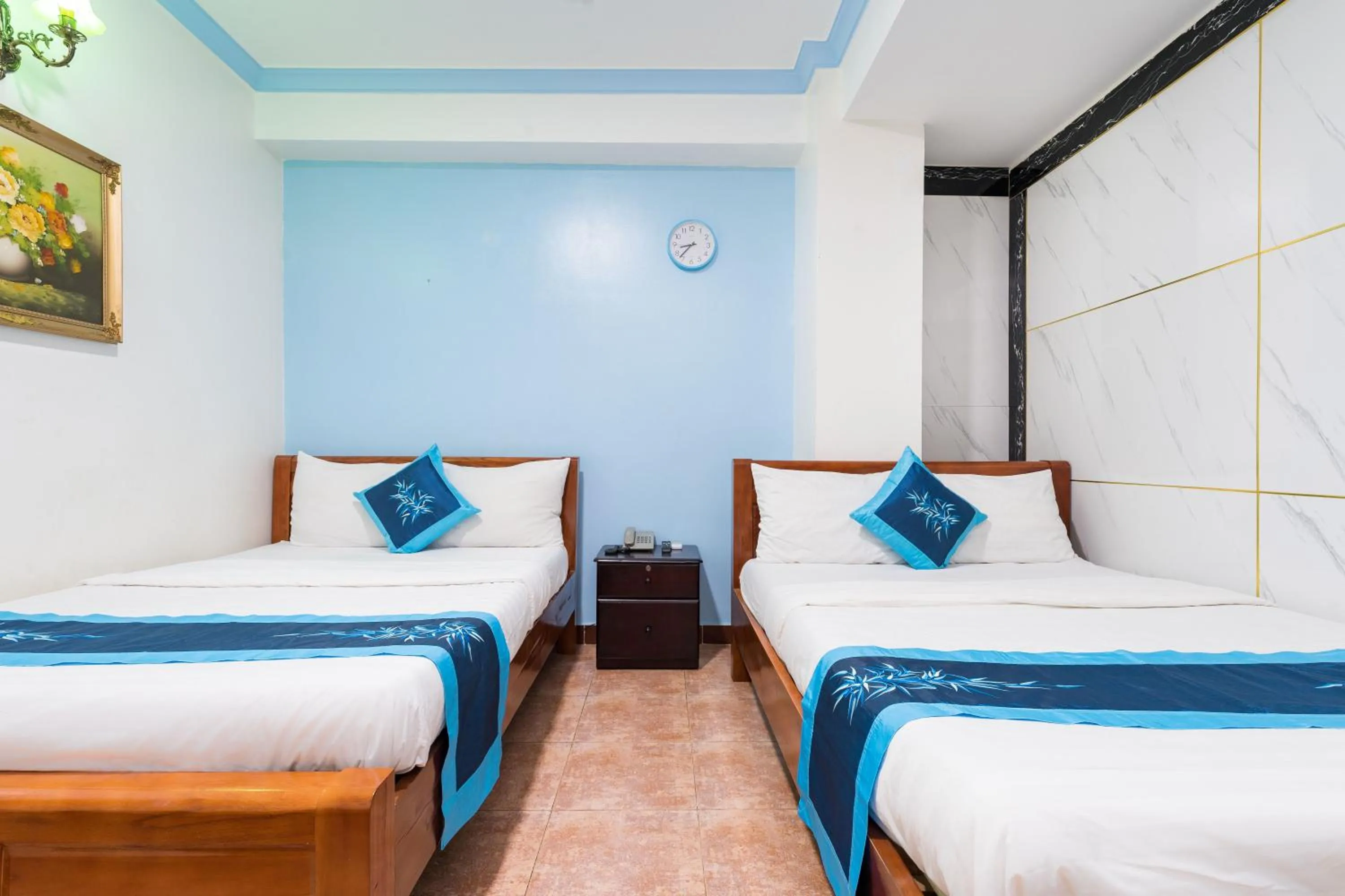 Bed in Thanh Lan Hotel
