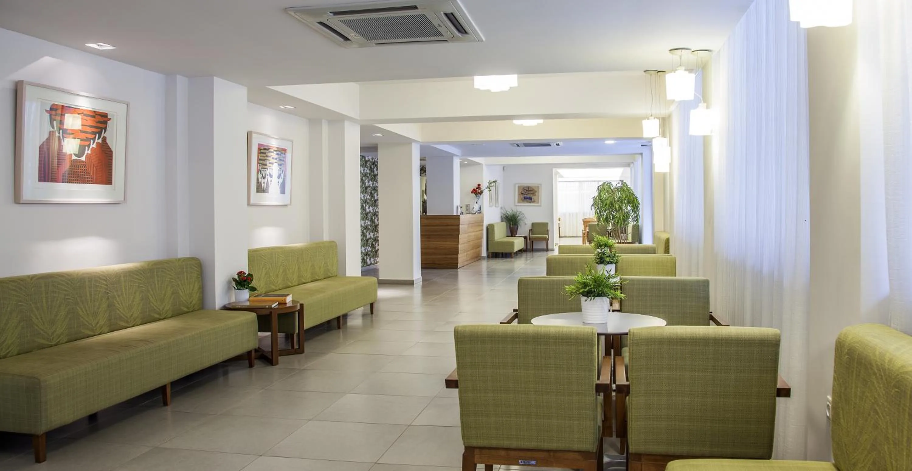 Lobby or reception in Hotel Mavridis